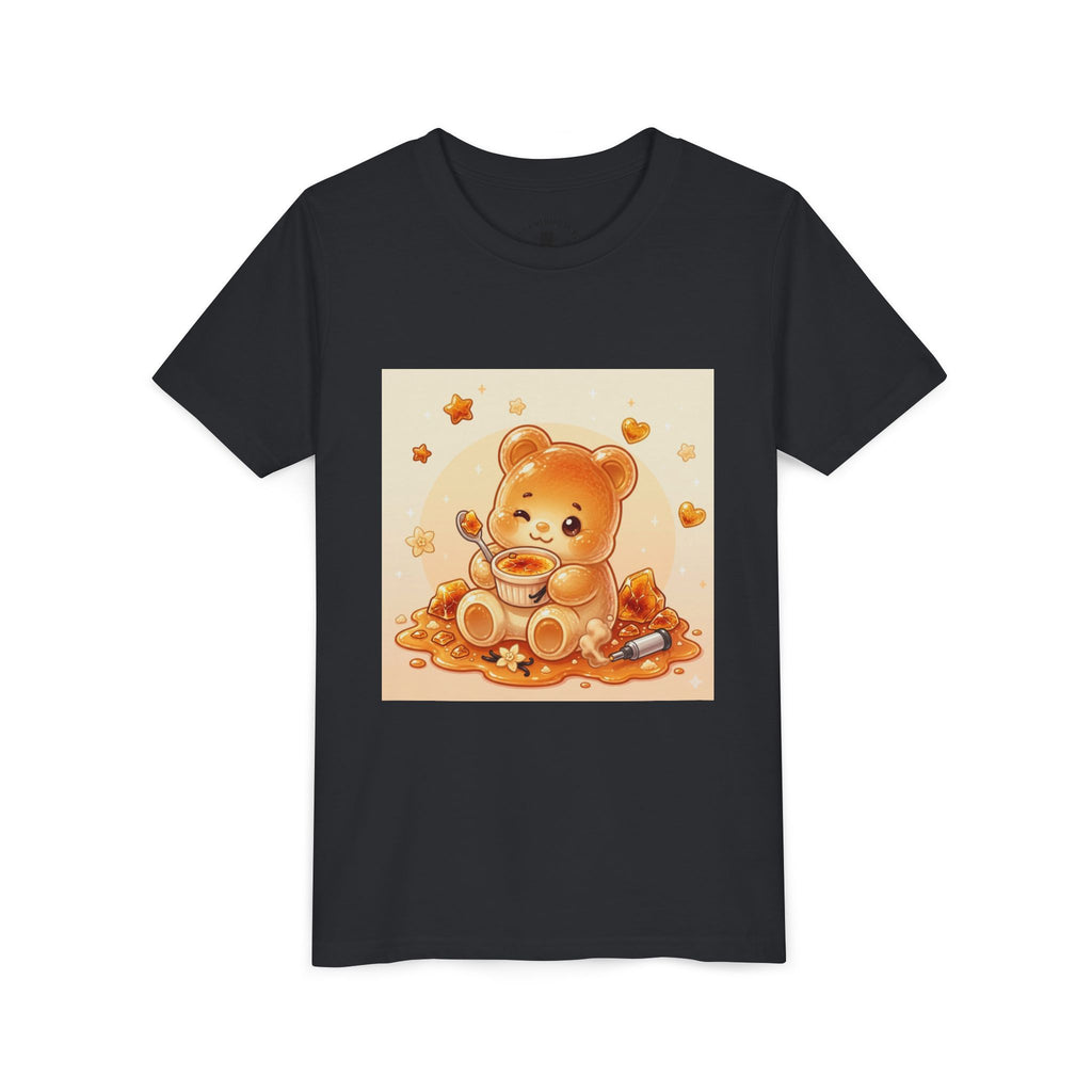 Cream Brulé Crunch Gooey Gummy Bear Graphic Youth Shirt