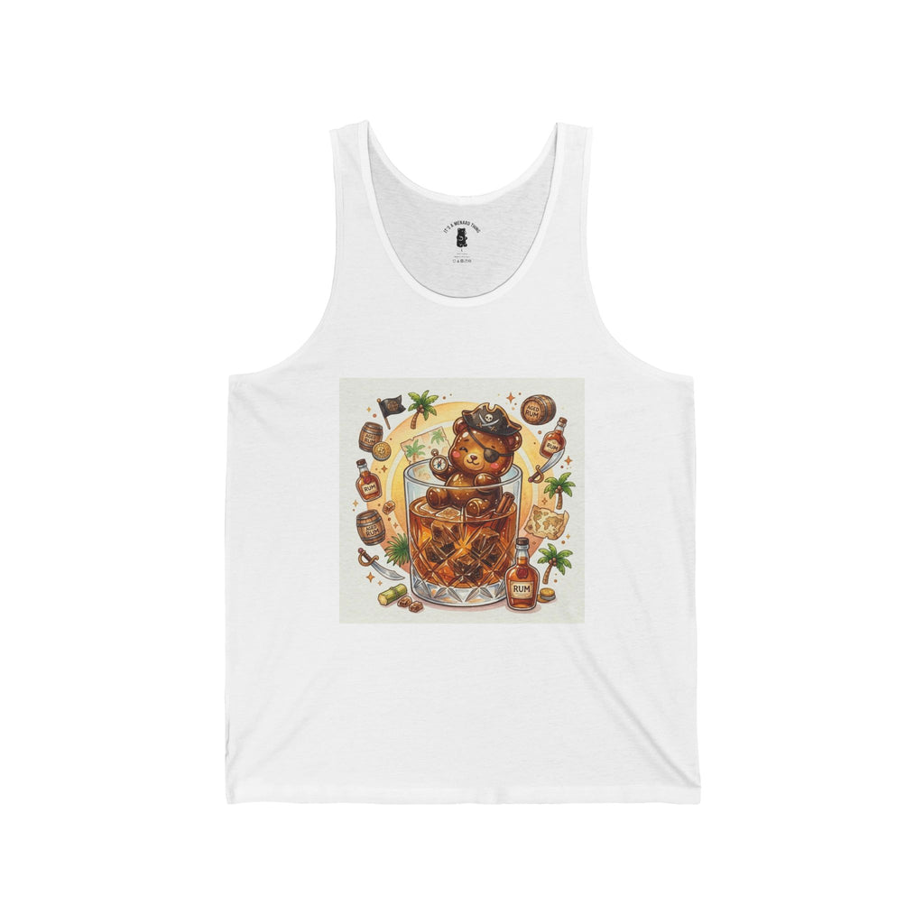 Special Pirate Rum, Boozy Gooey Gummy Bear — Kawaii Design Tank Top