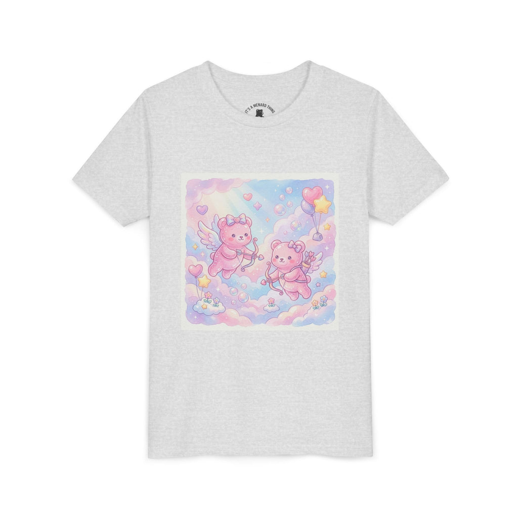 Cherub Angels Gooey Gummy Bear Friends- Hearts Pastel Cloud Graphic