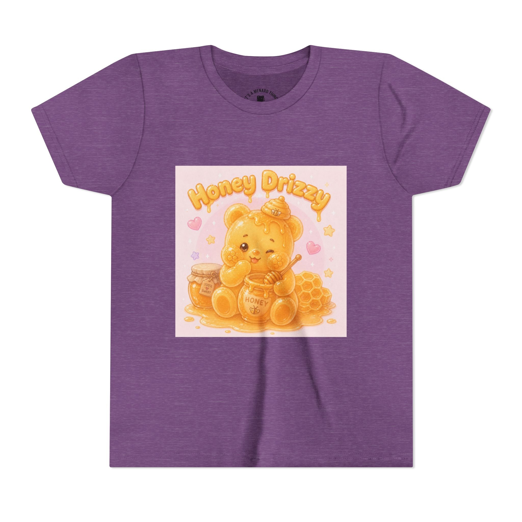 Honey Drizzy Cute Gooey Gummy Bear Short Sleeve Shirt