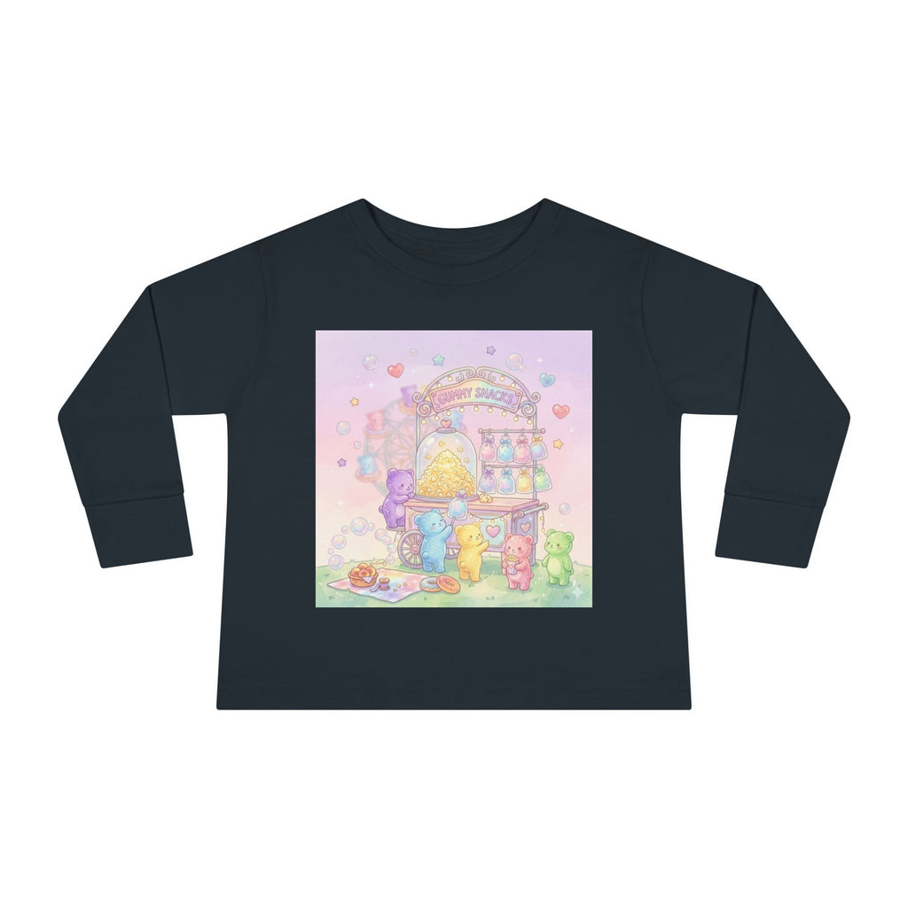 Special Candy Cart, Carnival Oozy Bear Friends- Graphic Long Sleeve Shirt