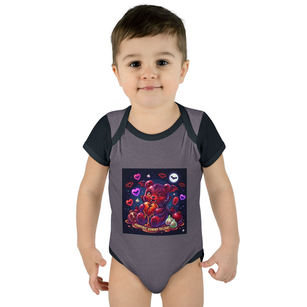 Baby Bodysuit - Cute Vampire Gooey Gummy Bear