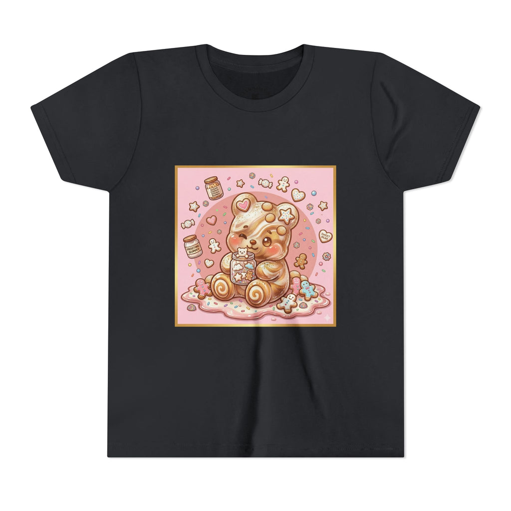 Sugar Frosted Holiday Cookie Gooey Gummy Bear Youth T-Shirt