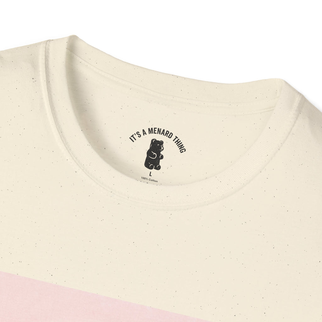 World Atlas, Pink Crystal Gooey Gummy Bear — Pastel Graphic T-Shirt