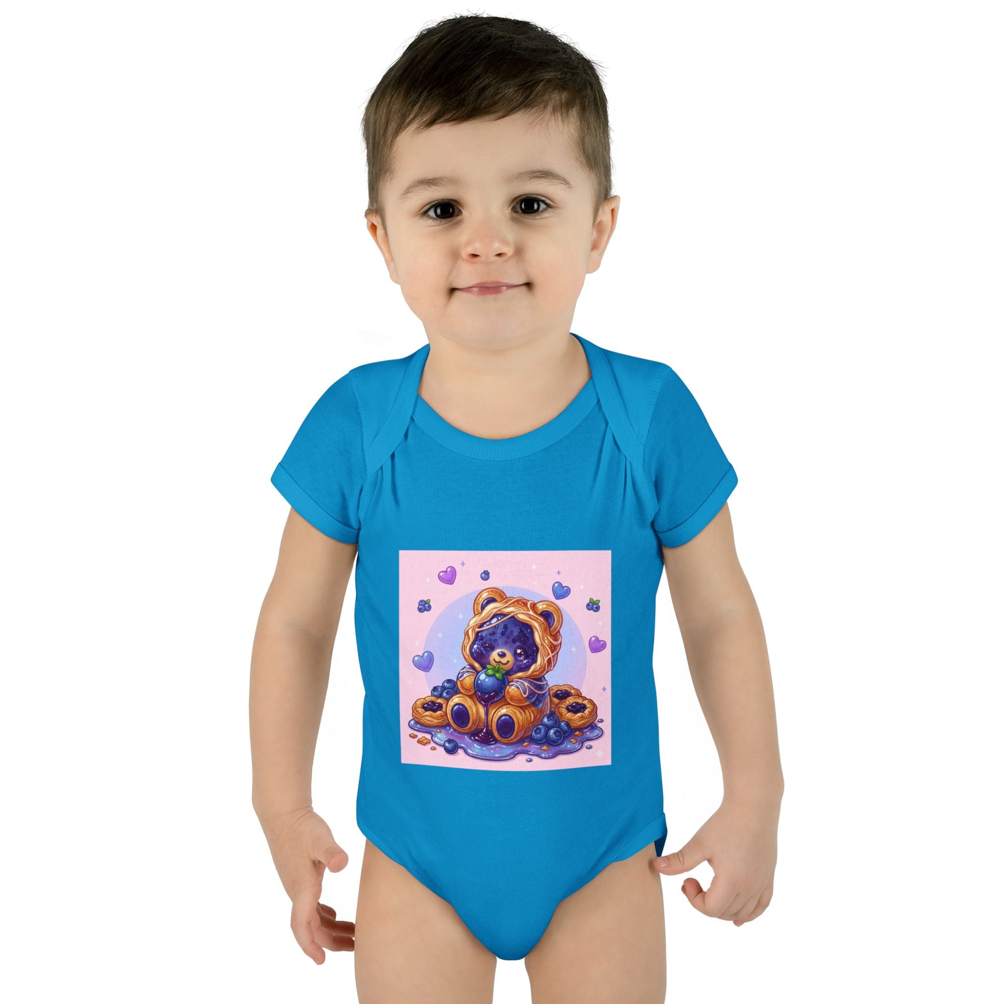 Blueberry Danish, Puff Pastry PJ Gooey Gummy Bear Suit