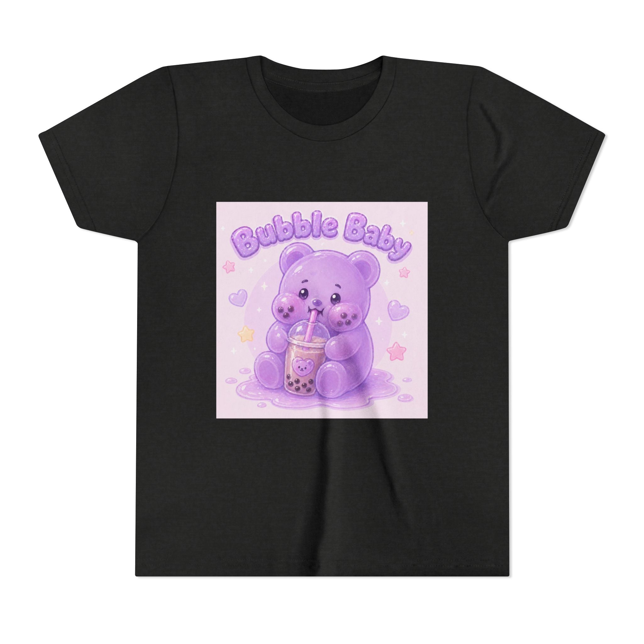'Bubble Baby' Gooey Gummy Bear Boba Milk Tea Graphic
