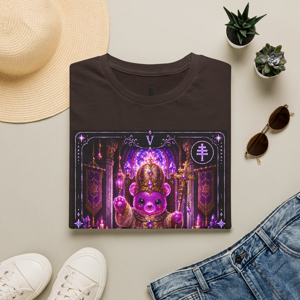 The Hierophant Tarot Mystic Oozy Bear Friend Special Addition- Graphic Shirt