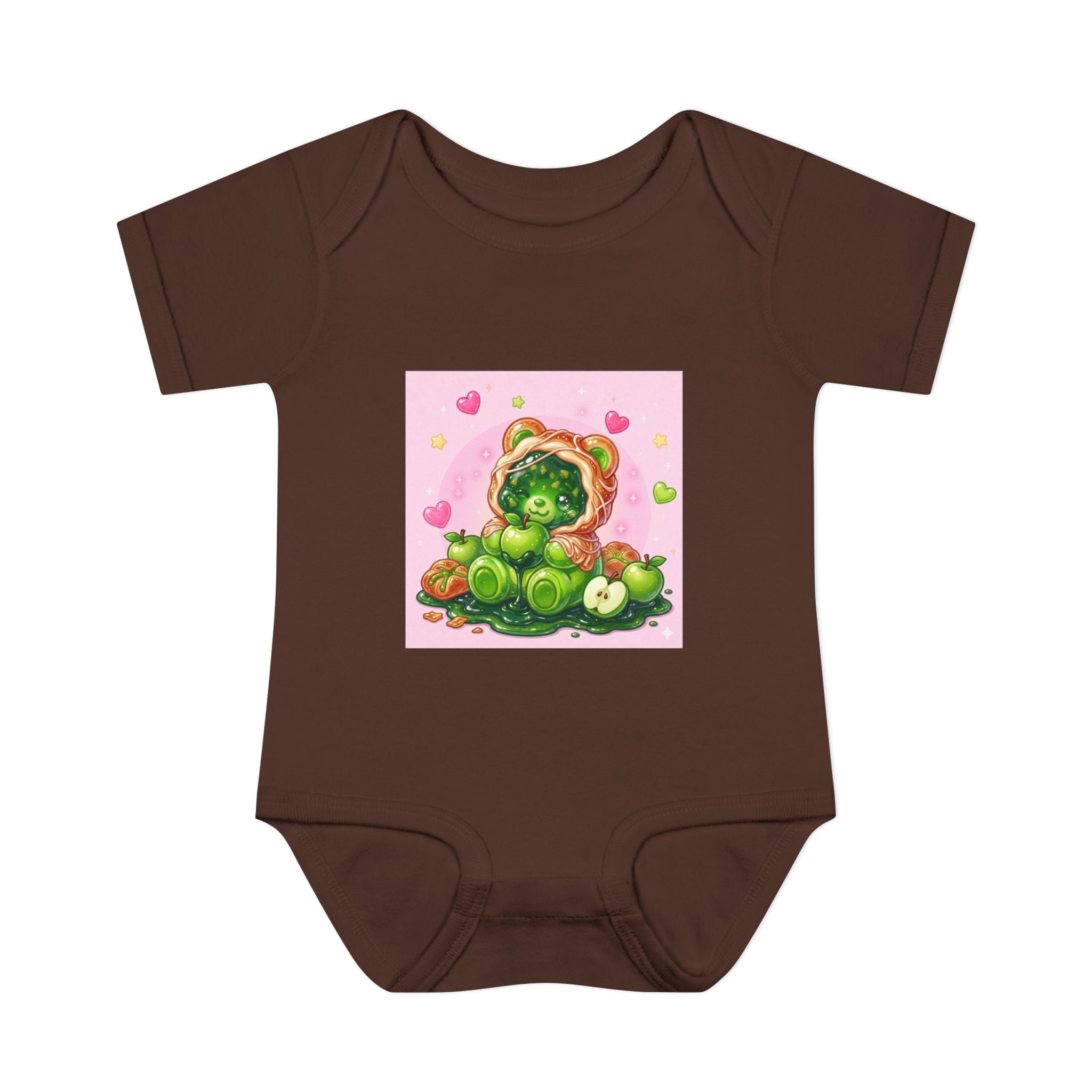 Green Apple Danish Gooey Gummy Bear in Puff PJs