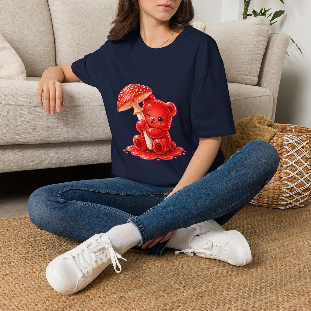The Fly Agaric Fungi Special, Red Oozy Bear Gummy Friend- Graphic Shirt