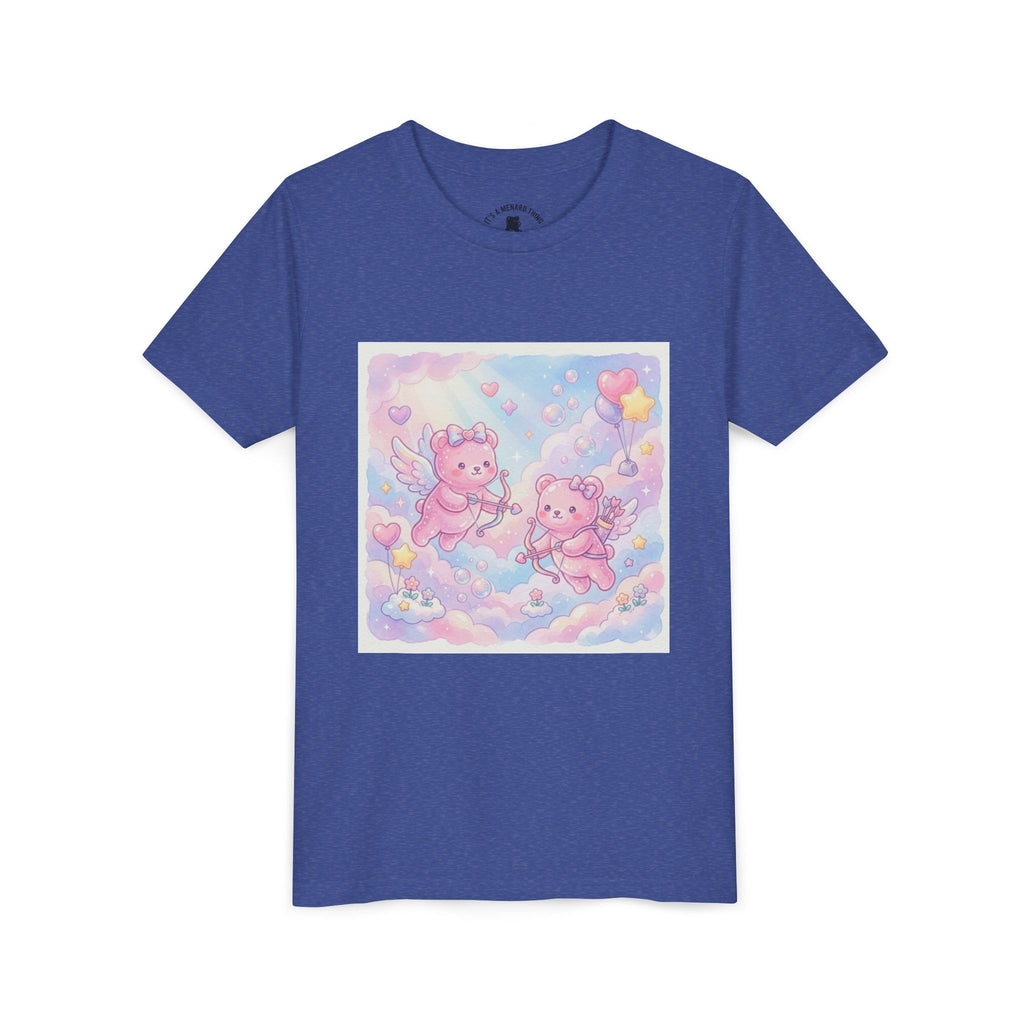Cherub Angels Gooey Gummy Bear Friends- Hearts Pastel Cloud Graphic
