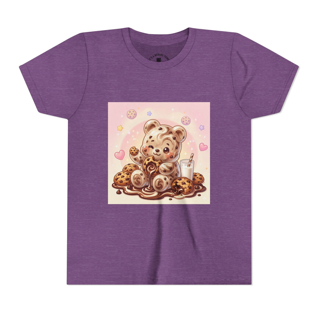 Cookies & Milk Gooey Fudge Gummy Bear Graphic Shirt
