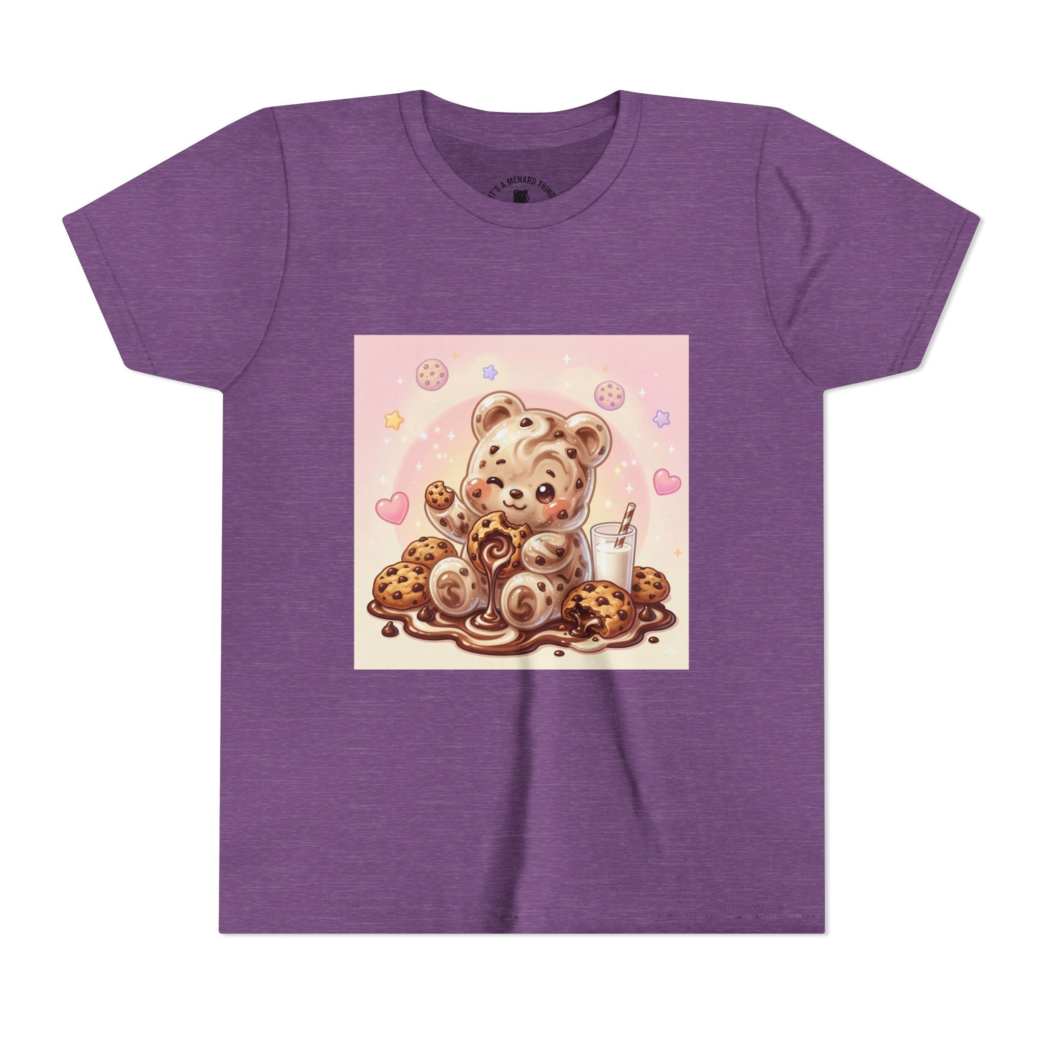 Cookies & Milk Gooey Fudge Gummy Bear Graphic Shirt