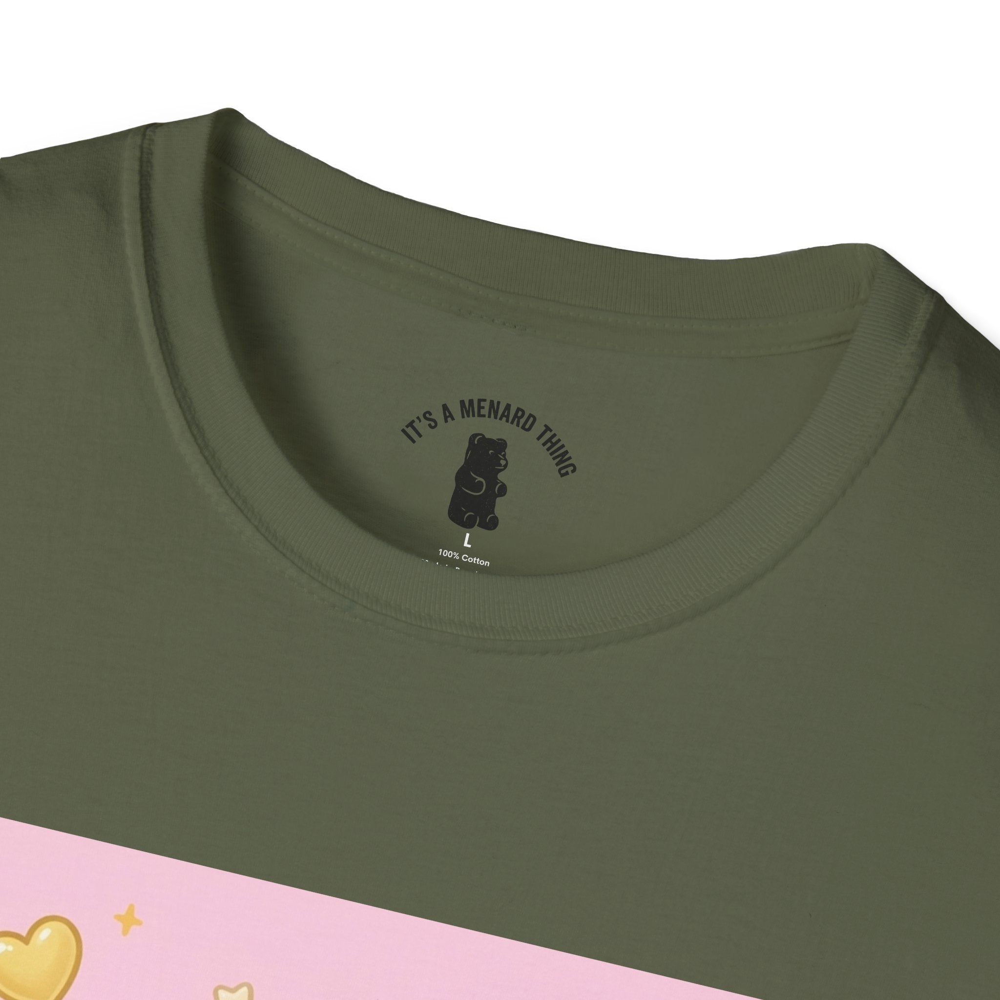 Caranel Apple Gooey Gummy Bear Candy T-Shirt — Sweet Illustration
