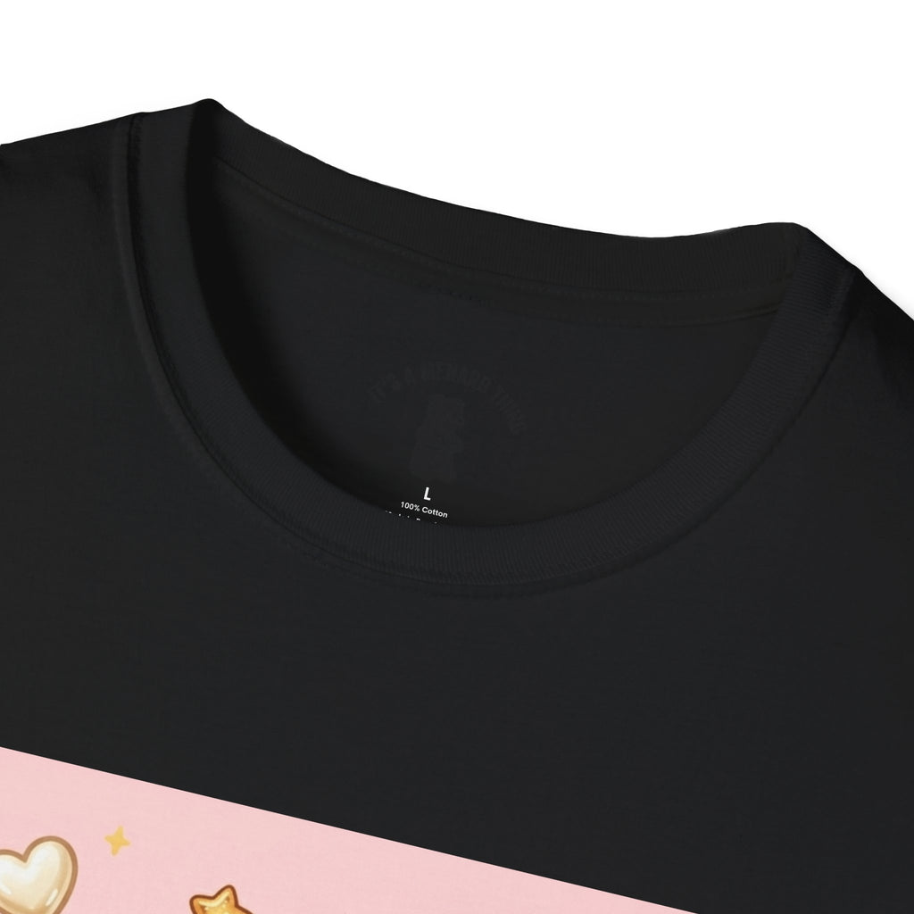 Cute Cheese Danish Gooey Gummy Bear — Kawaii Graphic T-Shirt
