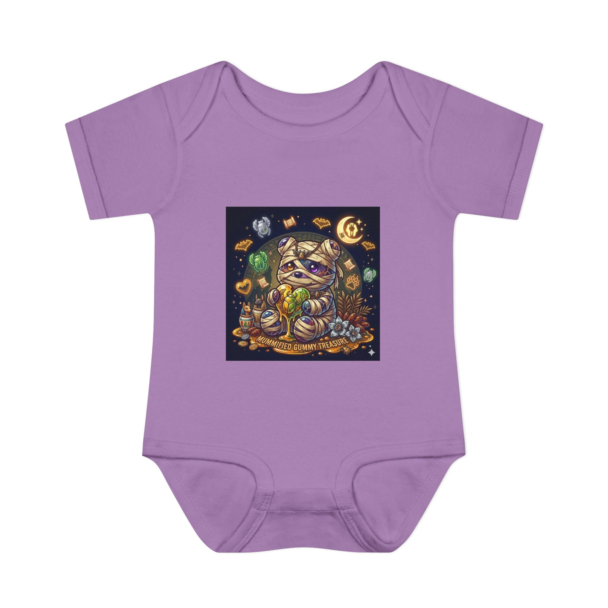 Infant Bodysuit - Cute Gooey Mummy Bear Halloween