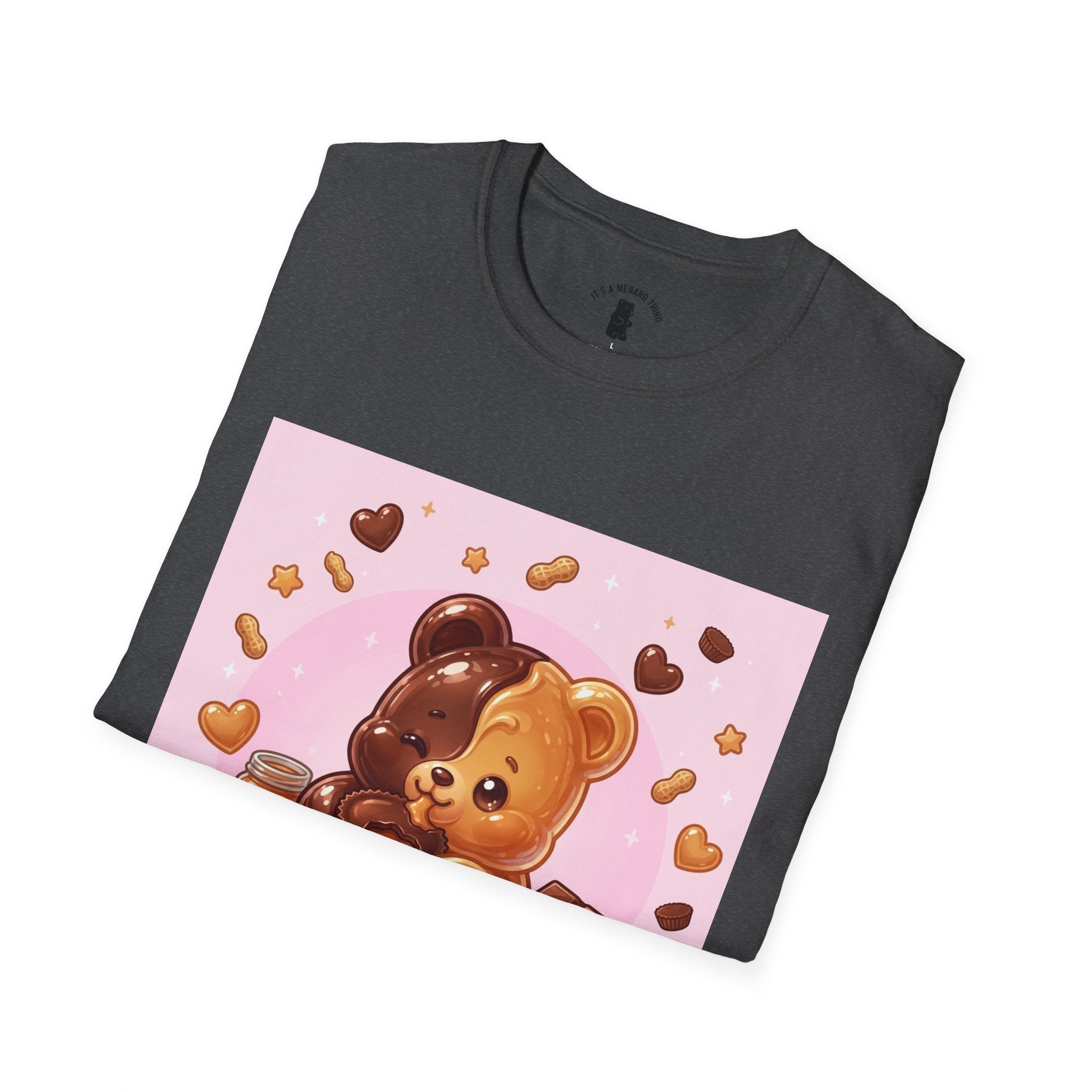Chocolate & Peanut Butter Gooey Gummy Bear — Cute Graphic Tee