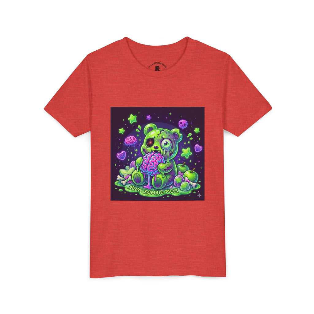 Neon Zombie Gooey Gummy Bear Graphic Tee