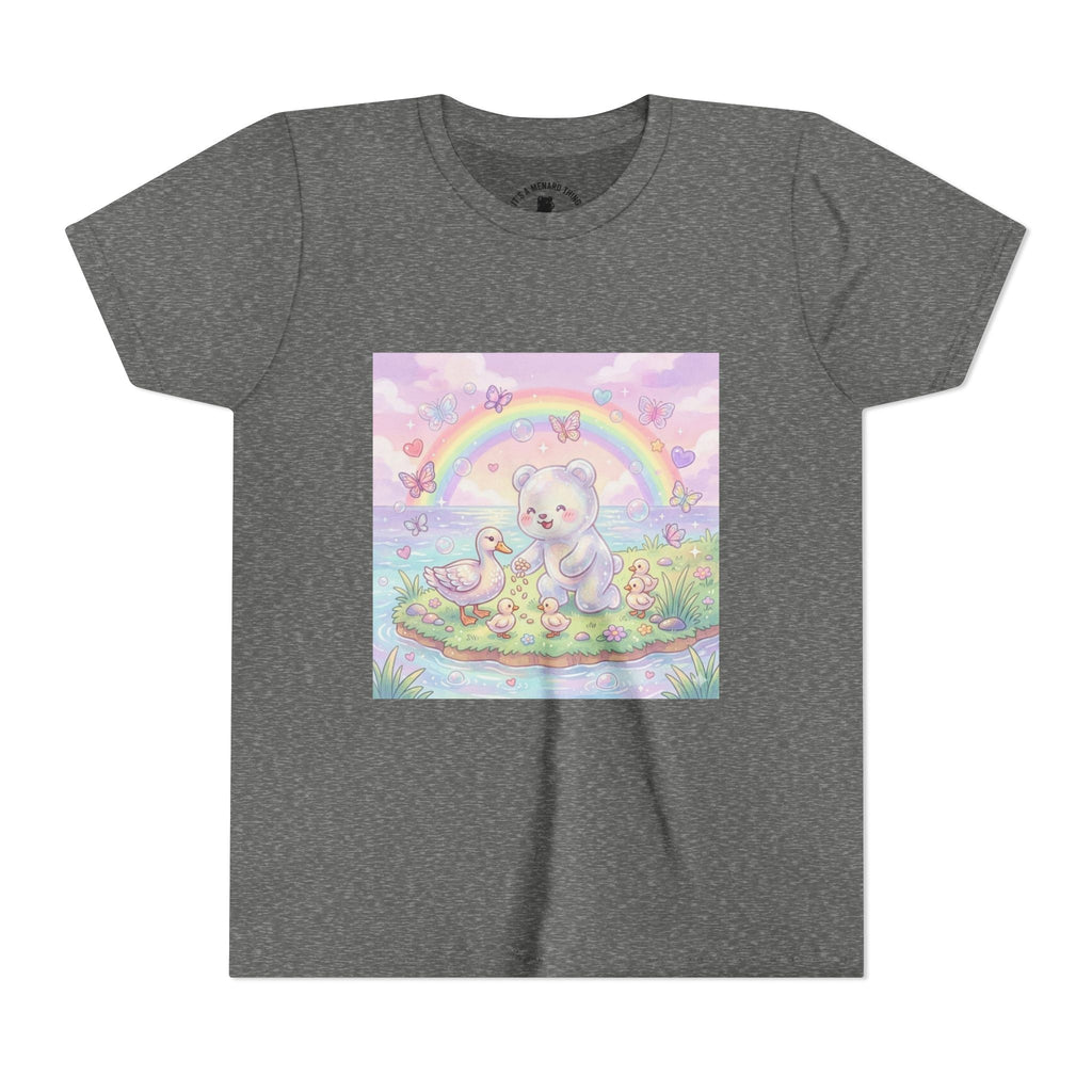 Duck Feeding, Gooey Gummy Friend- Graphic T-Shirt