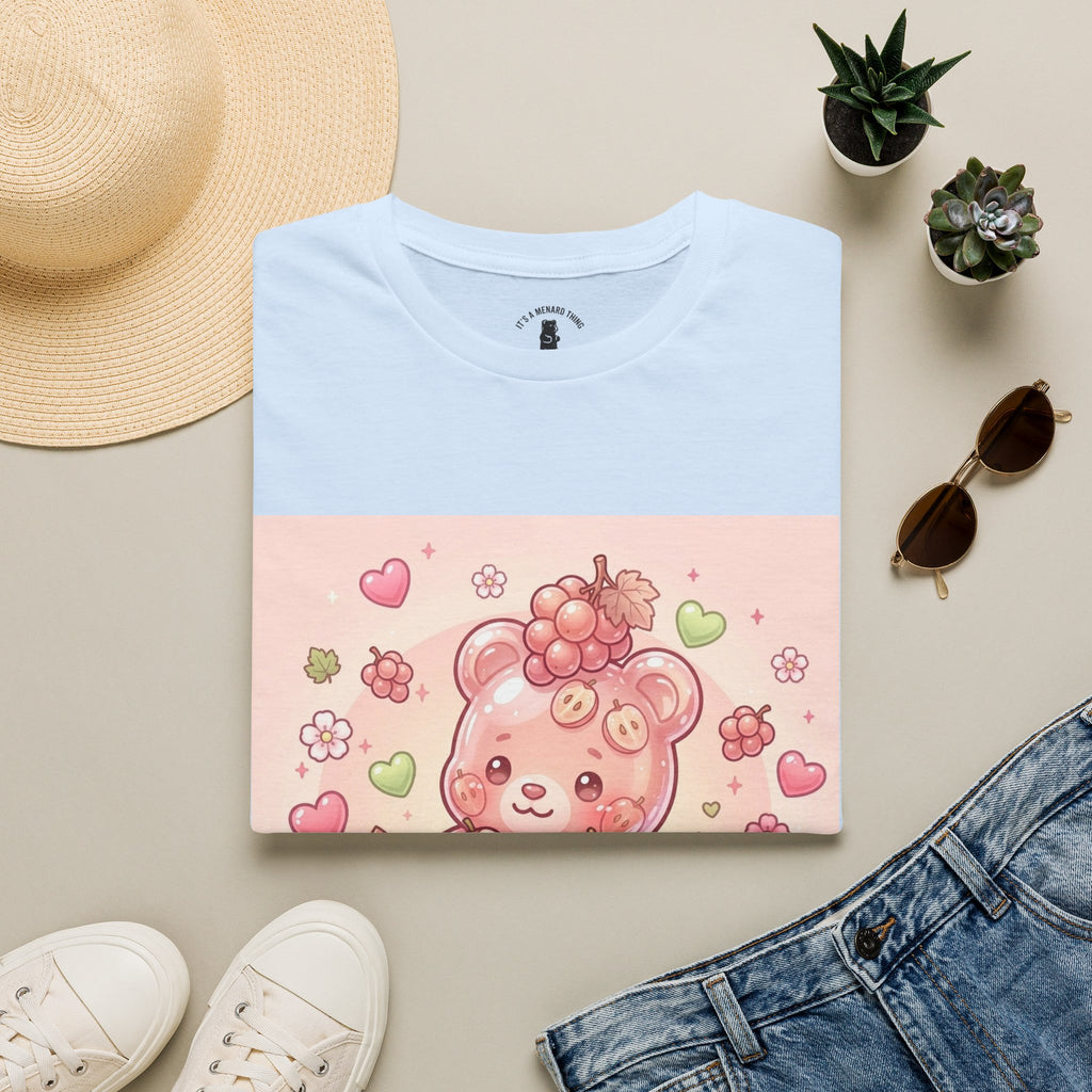 Special Japanese Koshu Pink Grapes, Exotic Oozy Gummy Bear — Cute Graphic Shirt