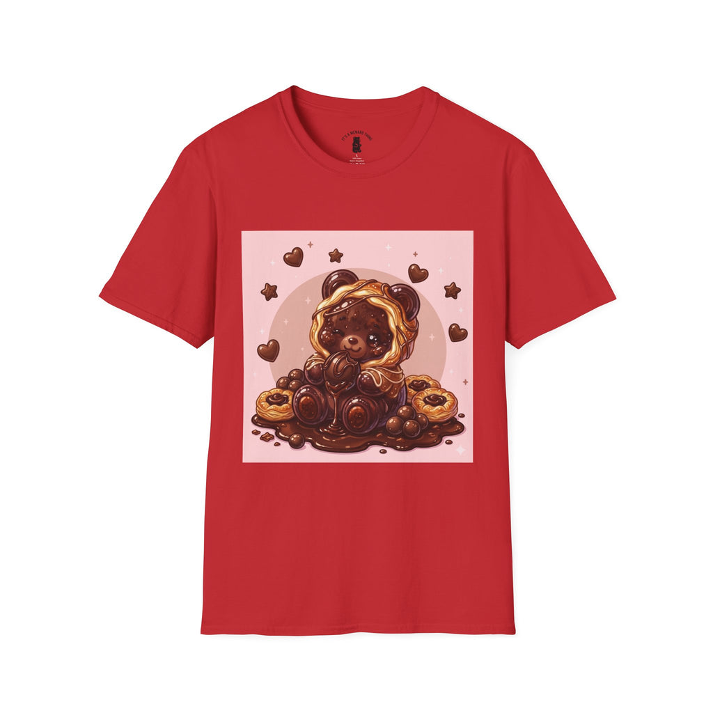 Chocolate Danish Gooey Gummy Bear — Cute  Graphic T-Shirt