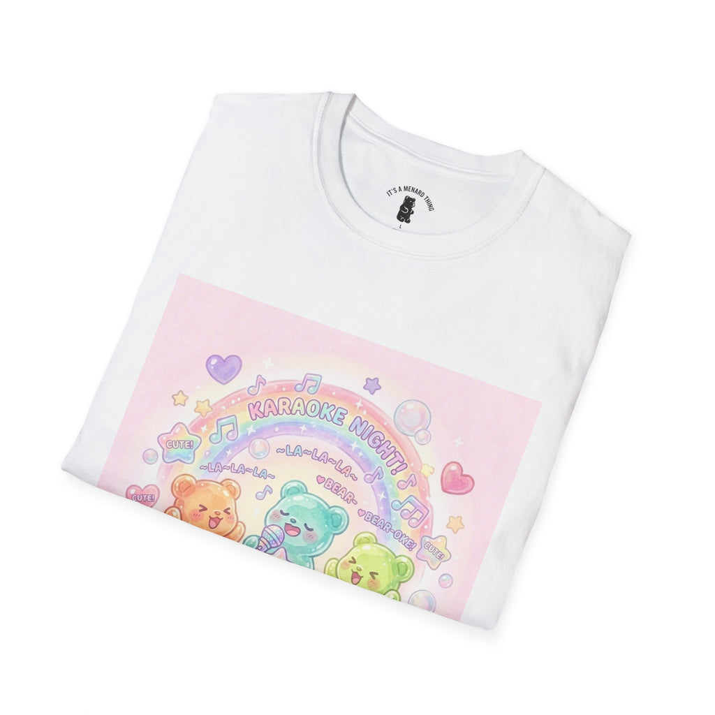 Karaoke Time! Gooey Gummy Bear Friends — Kawaii Graphic T-shirt