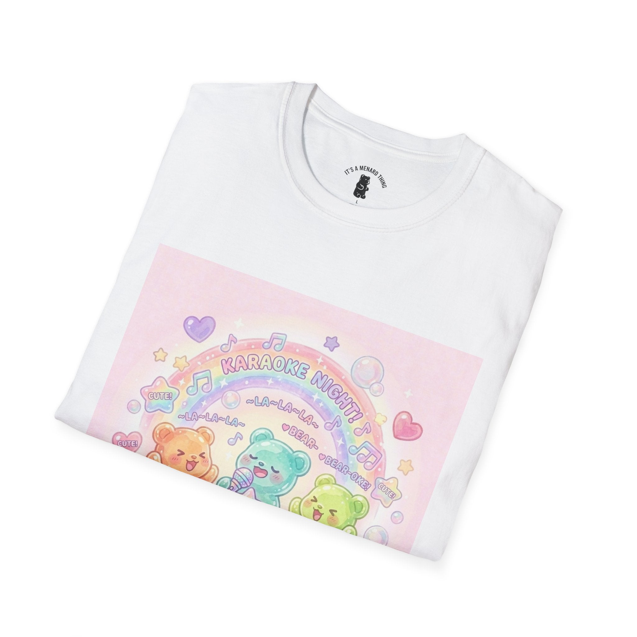 Karaoke Time! Gooey Gummy Bear Friends — Kawaii Graphic T-shirt