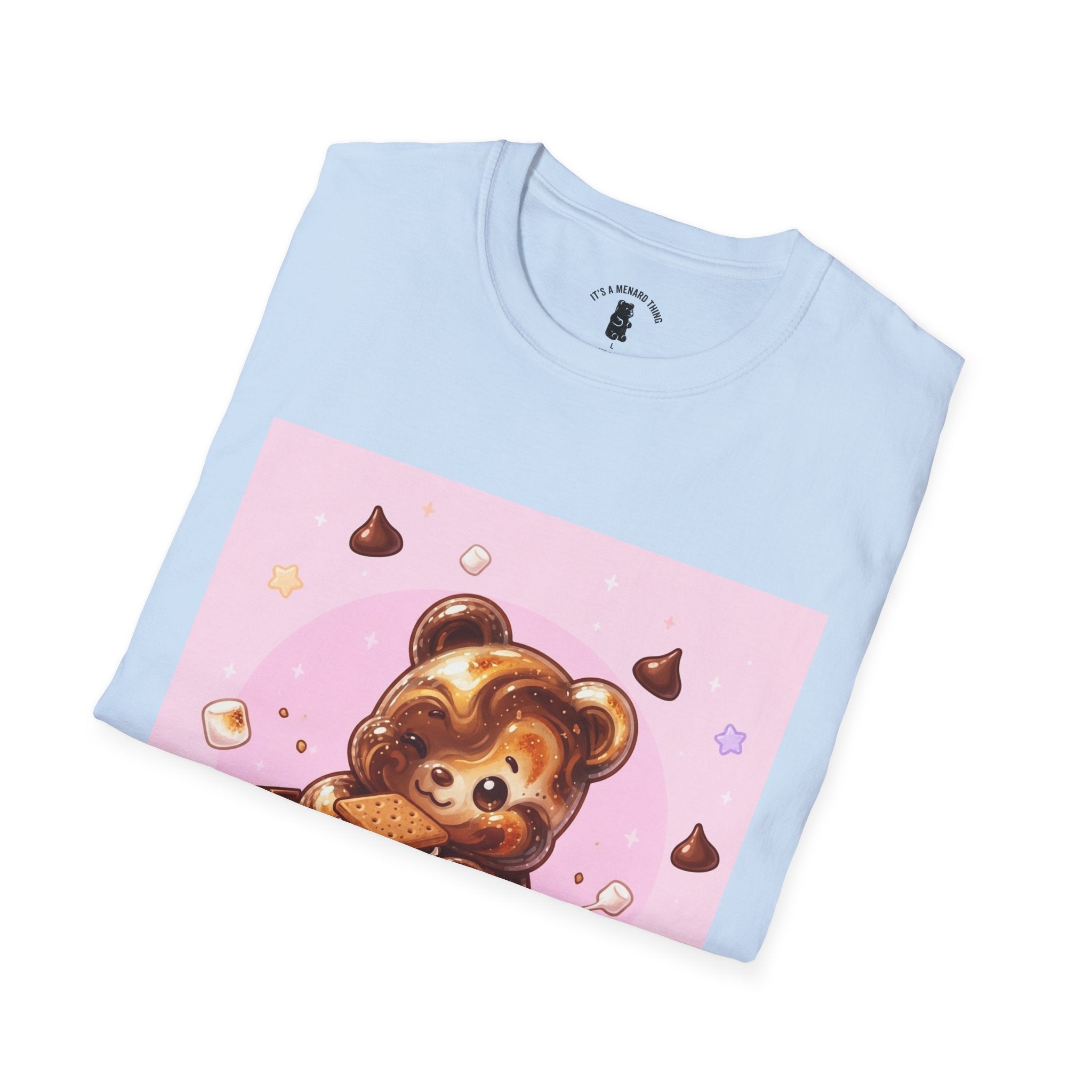 Chocolate S'mores Gooey Gummy Bear — Cute Graphic Tee