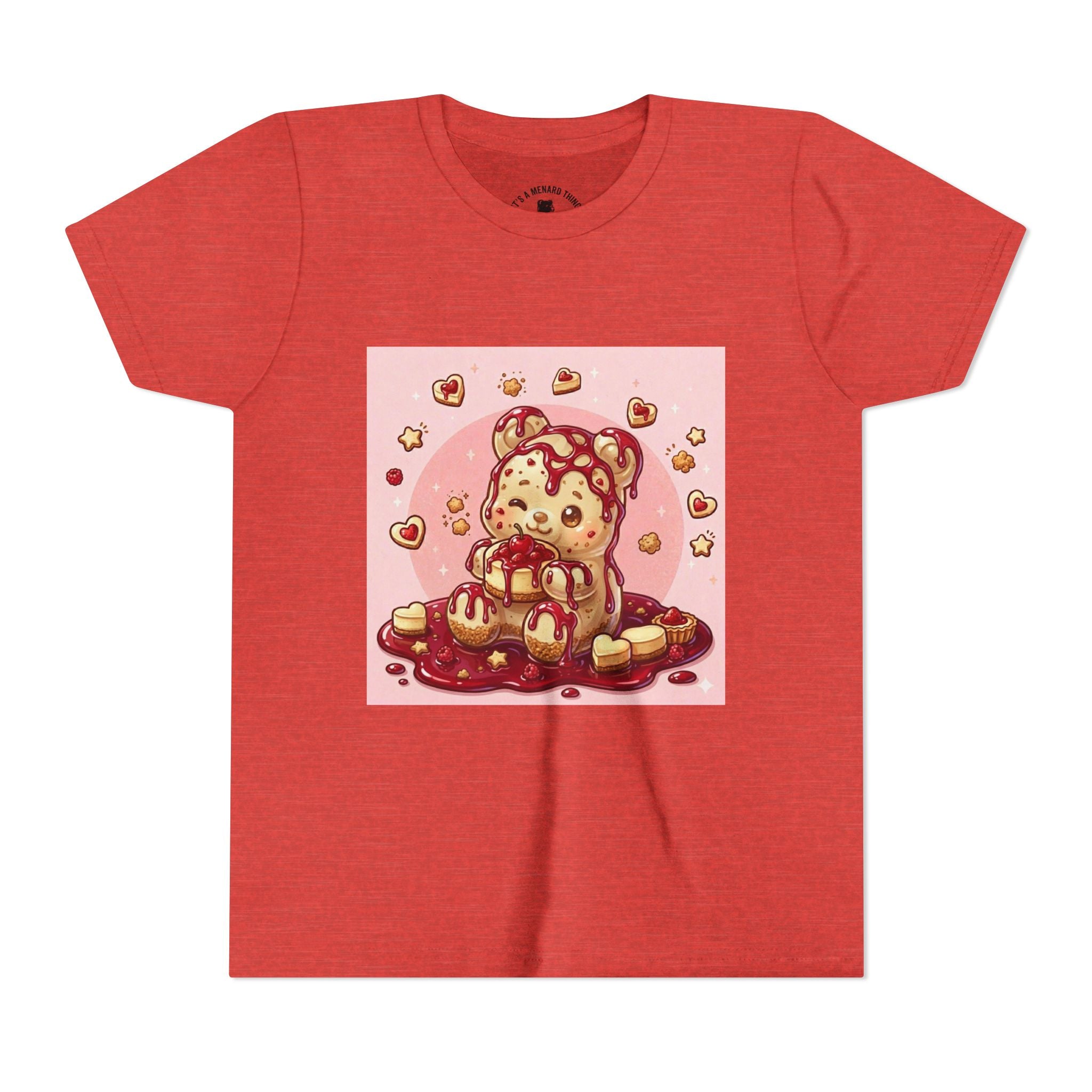 Kids Strawberry Cheese Cake Delight Gooey Gummy Bear