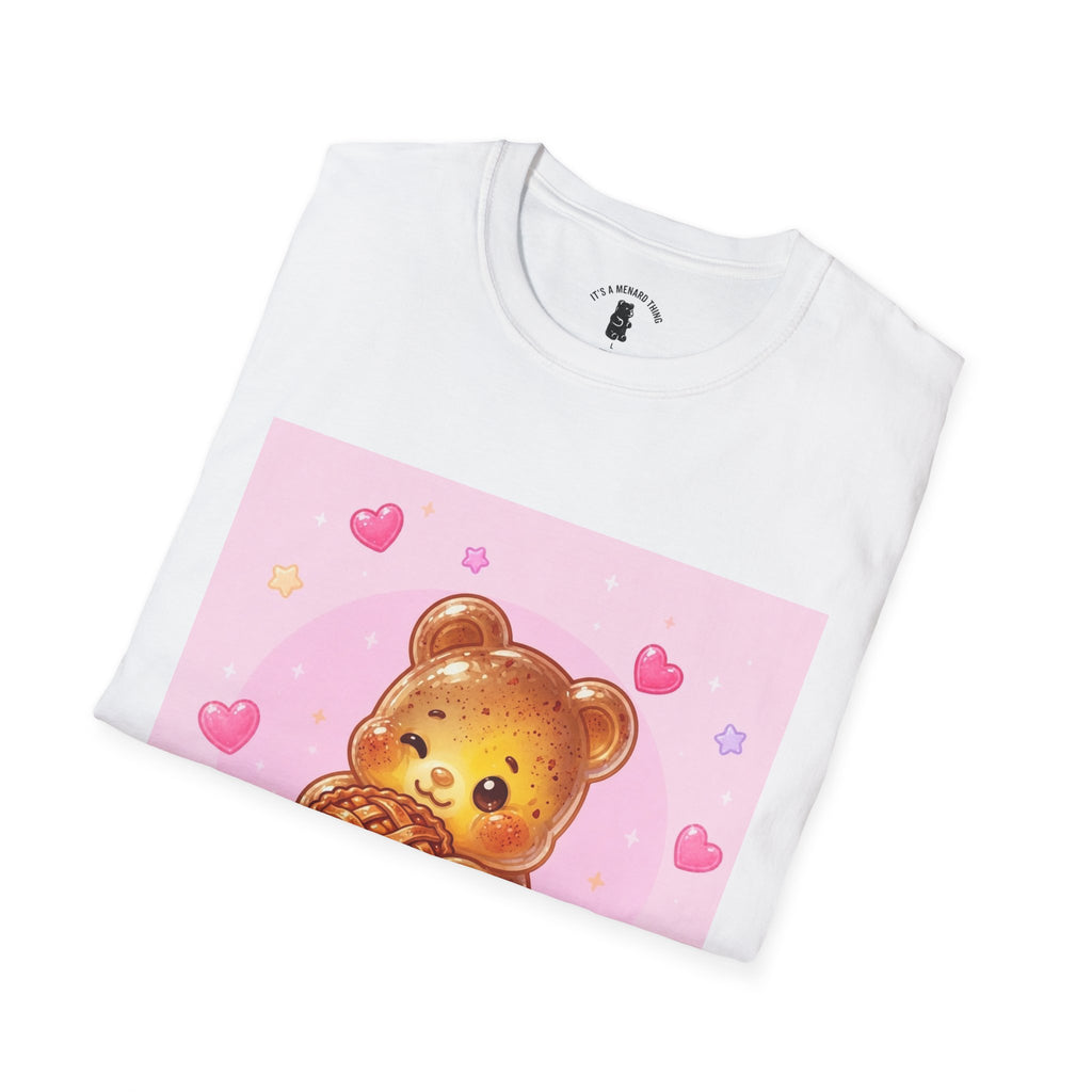 Warm Fresh Apple Cinnamon Pie Gooey Gummy Bear- Graphic T-Shirt
