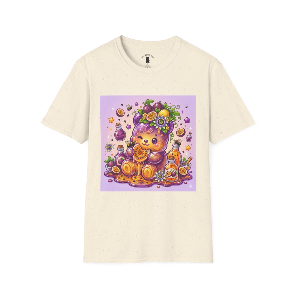 Passion Fruit, Exotic Gooey Gummy Bear— Cute Graphic T-Shirts