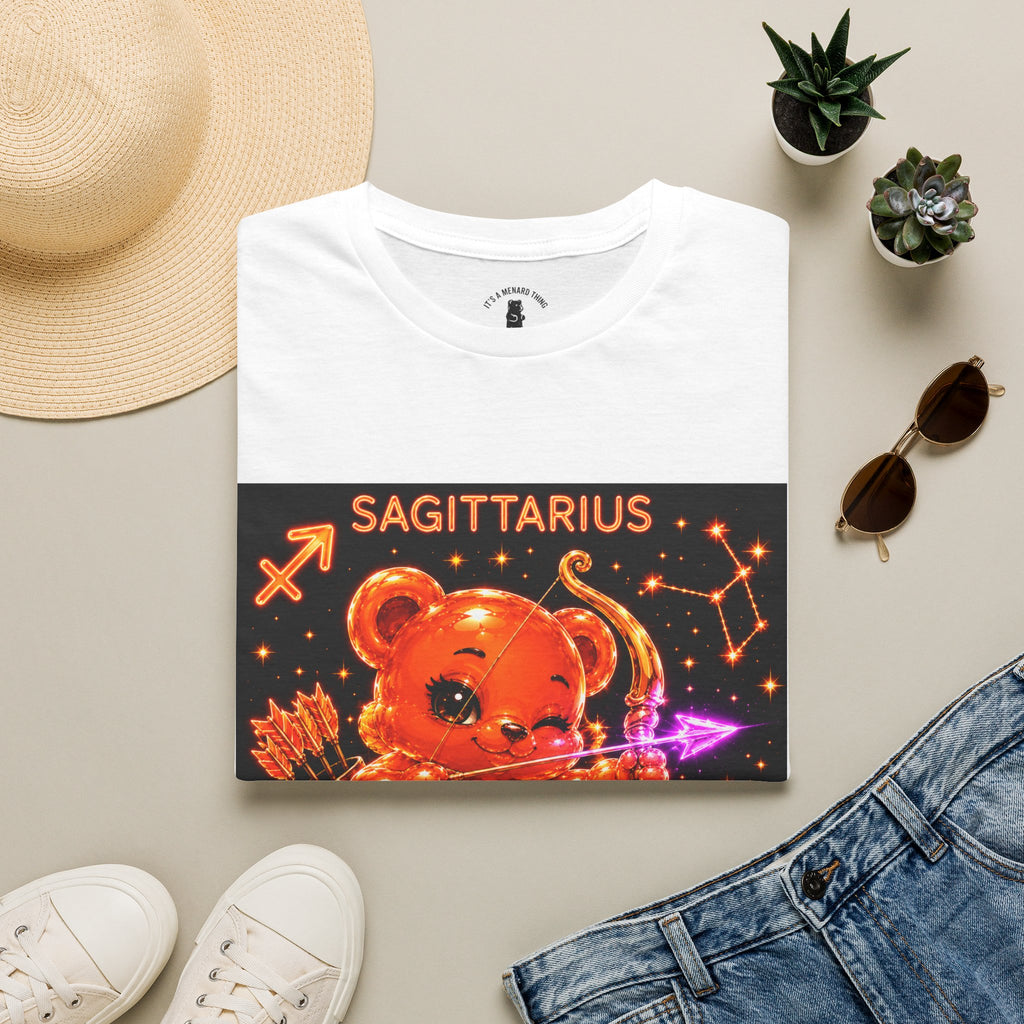 Sagittarius Zodiac Constellation Oozy Bear Special- Graphic Shirt