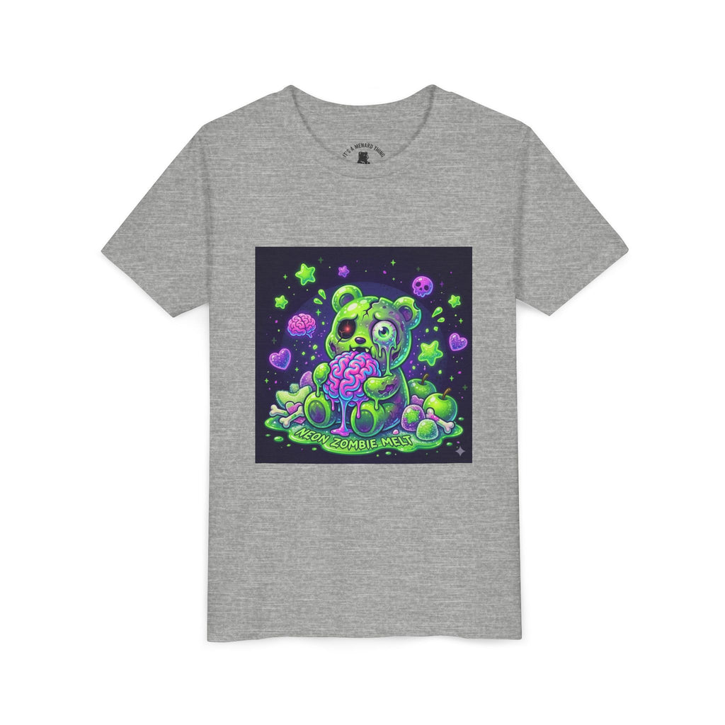 Neon Zombie Gooey Gummy Bear Graphic Tee