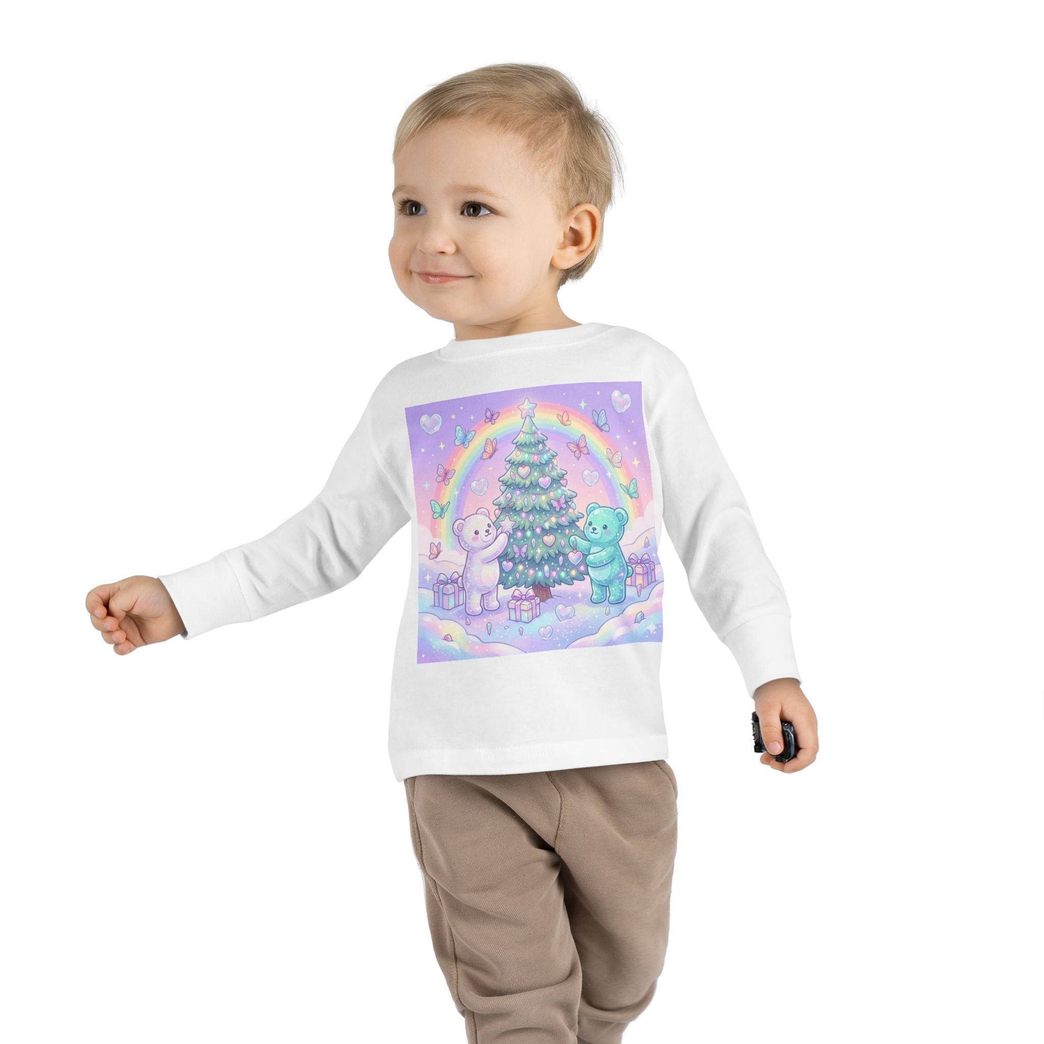 Christmas Tree Holiday Special, Oozy Bear Friends- Graphic Long Sleeve Shirts
