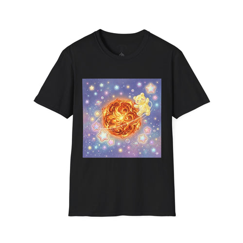 Burning Bright Sun, Yellow Crystal Gooey Gummy — Kawaii Graphic T-Shirt