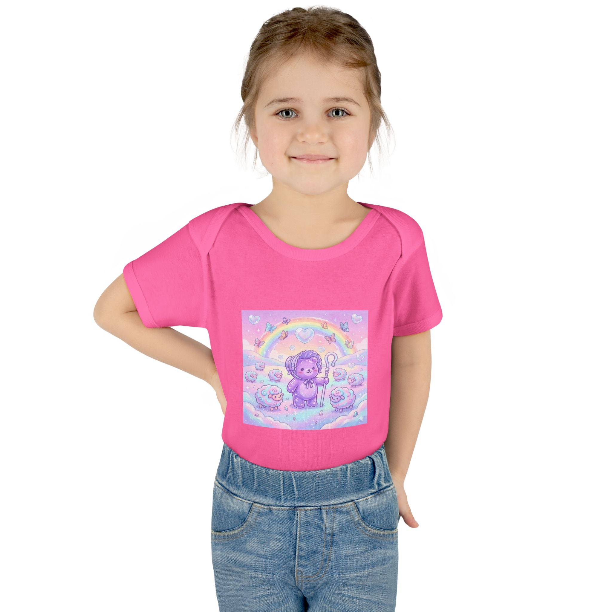 Cotton Candy Dreams Gooey Gummy- Infant Bodysuit
