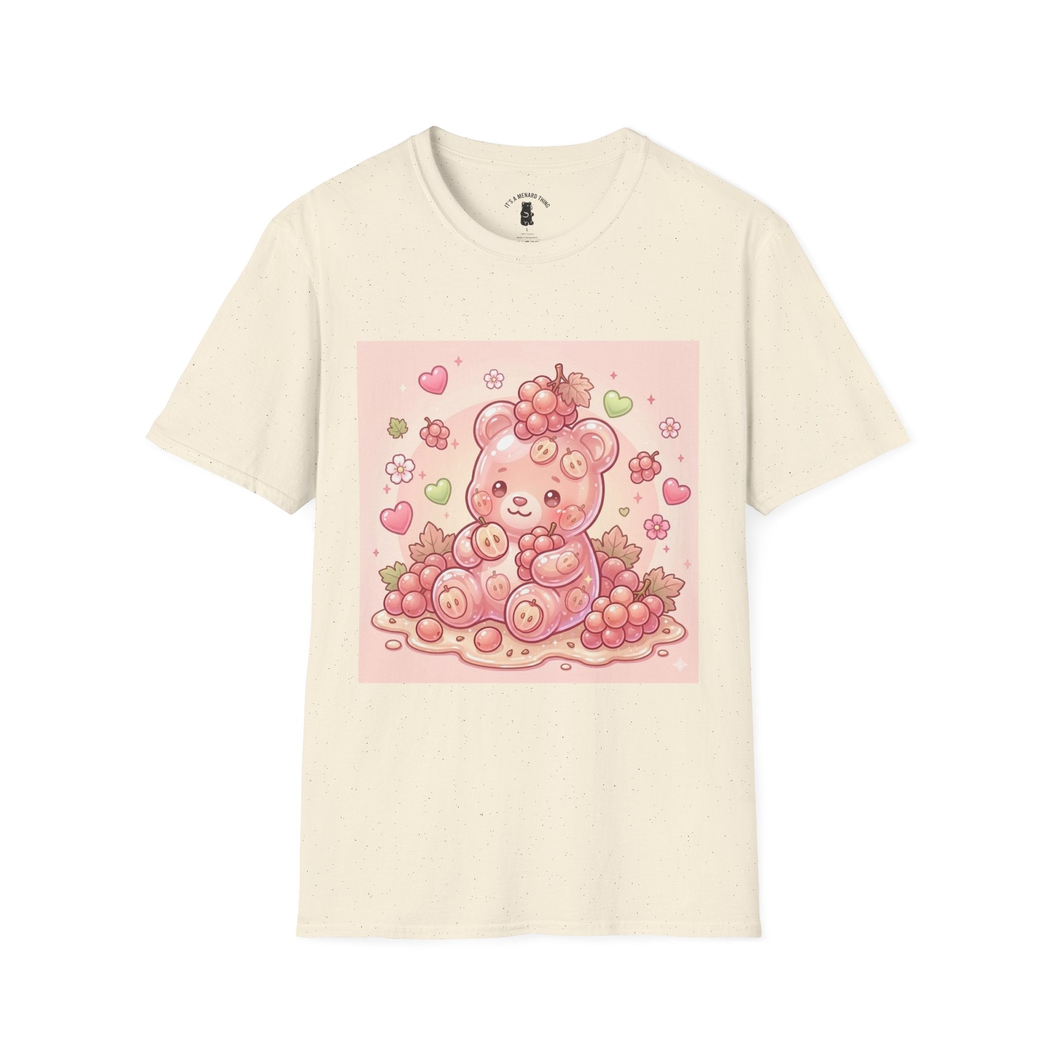 Special Japanese Koshu Pink Grapes, Exotic Oozy Gummy Bear — Cute Graphic Shirt