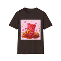 Kawaii Pineapple & Candied Cherries Gooey Gummy Bear — Cute Graphic T-Shirt