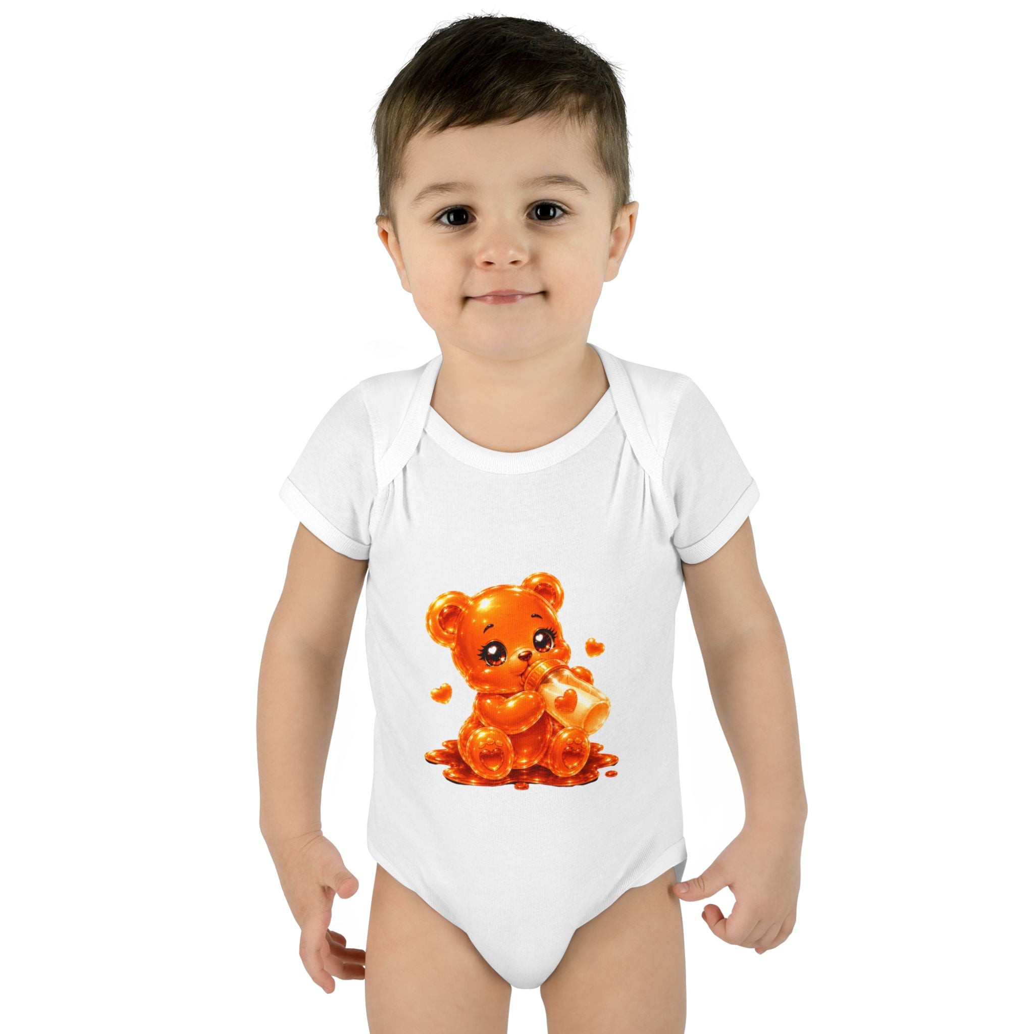 Snack Time, Oozy Baby Gummy Bear Cutie Special Addition- Graphic Onesie