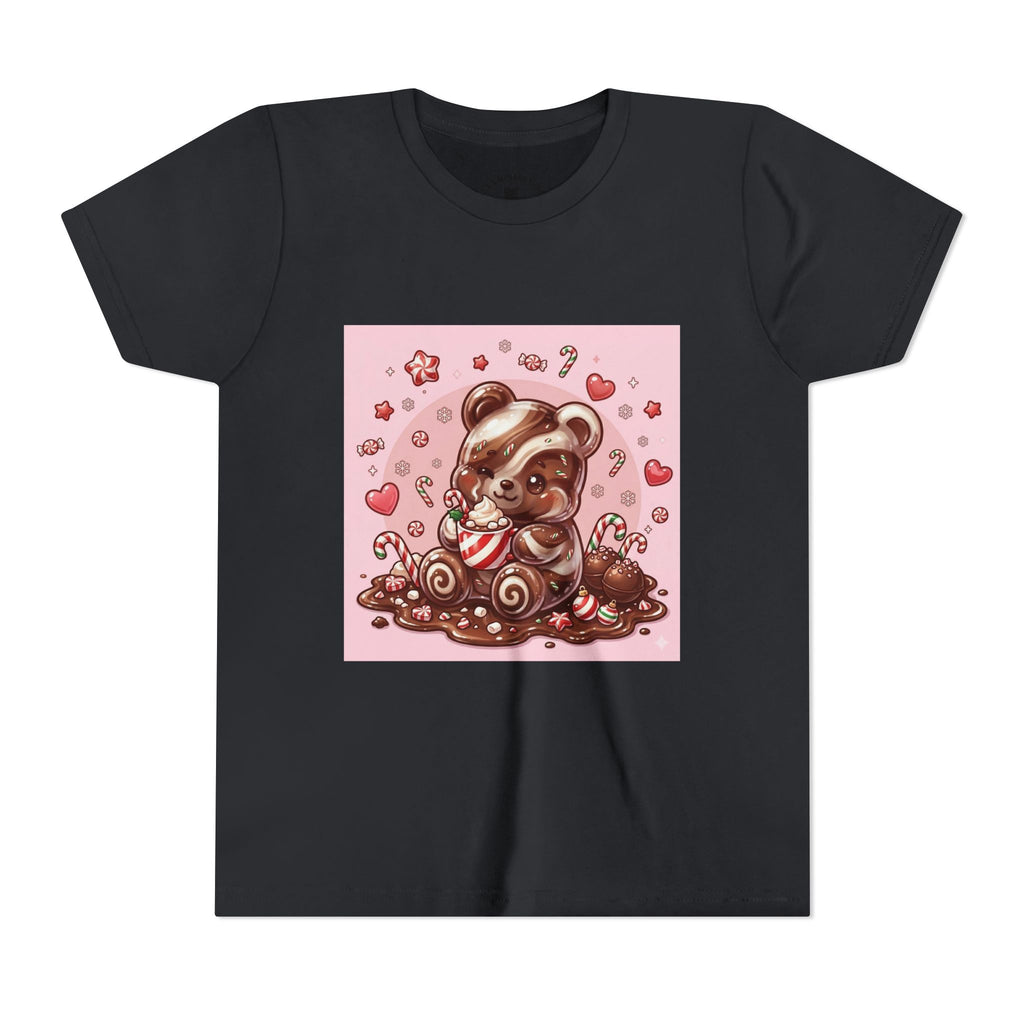 Cute Hot Chocolate Gooey Gummy Bear Holiday Kids Shirt