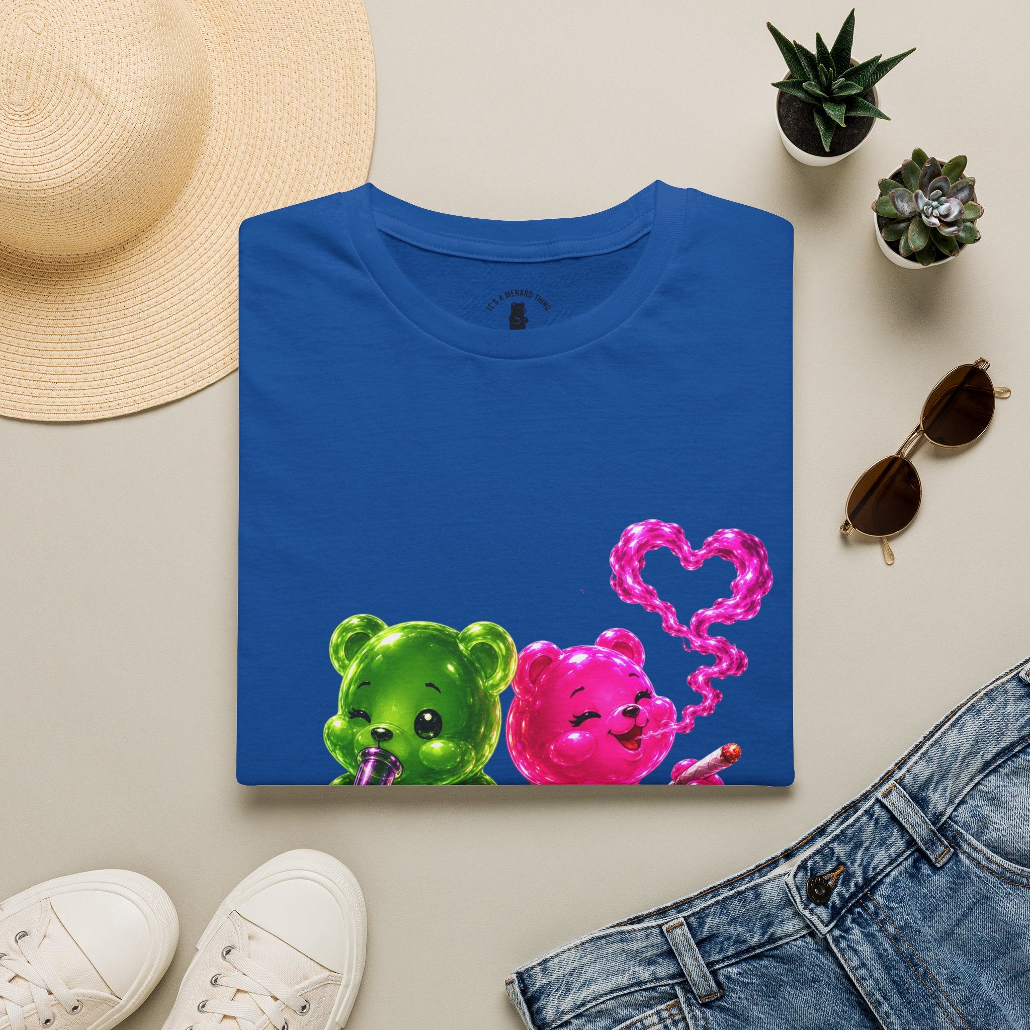 Lighting A Blazer, Oozy Bear Special Dou Gummies- Graphic Shirt (Adults Only!)