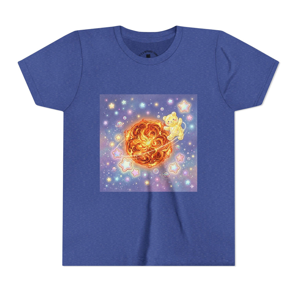 Toasted Cinnamon Sun Gooey Crystal Gummy Bear —Stars Galaxy Design