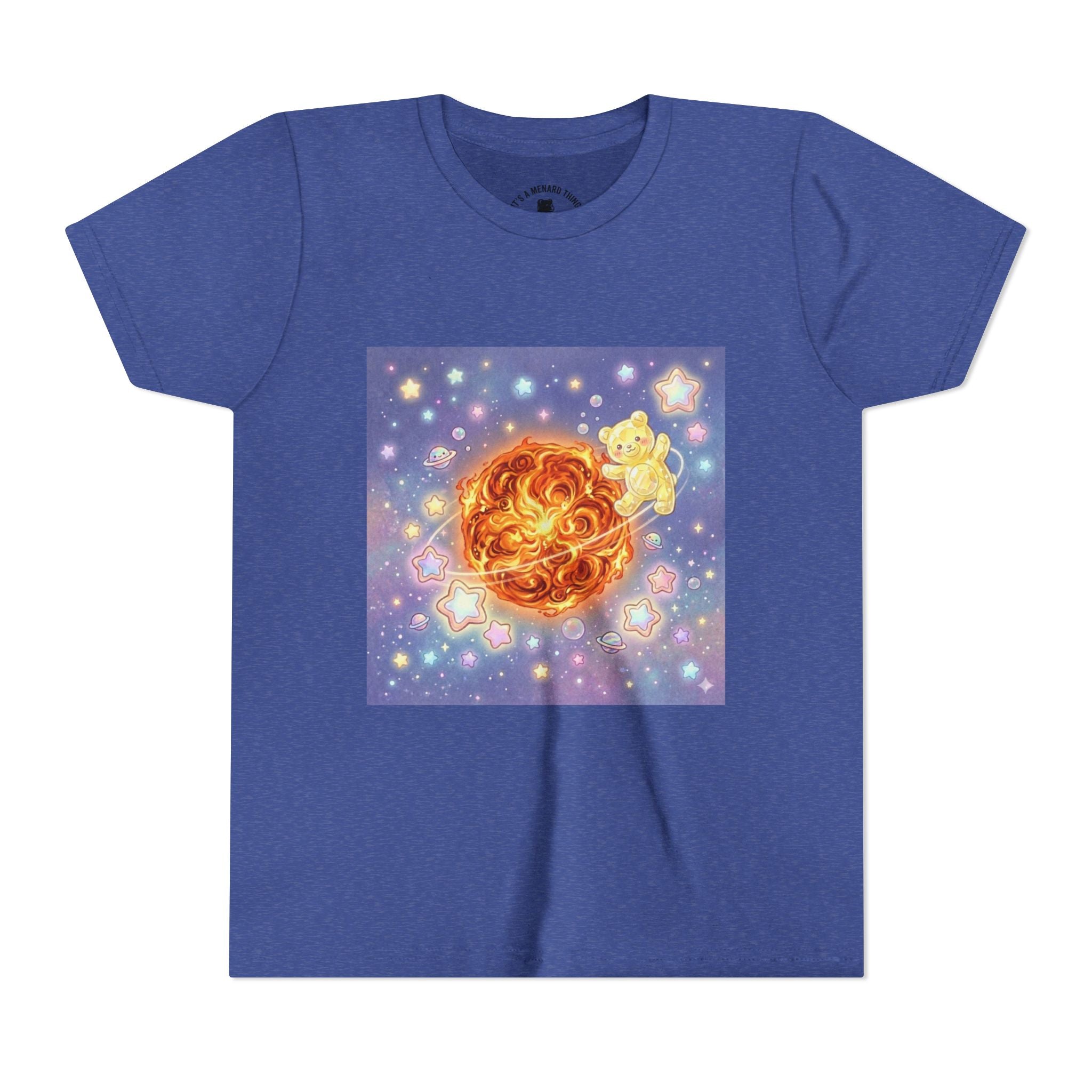 Toasted Cinnamon Sun Gooey Crystal Gummy Bear —Stars Galaxy Design
