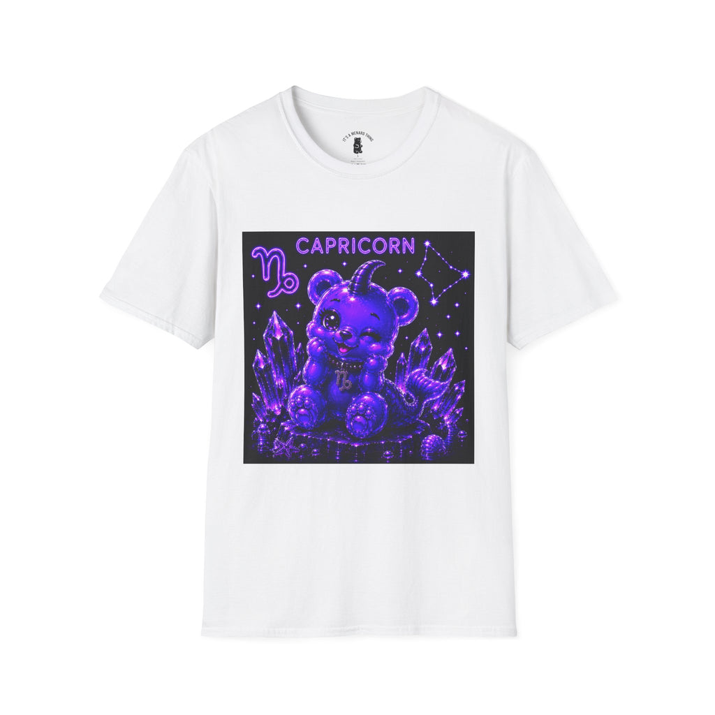 Capricorn Zodiac Constellation Oozy Bear Friend- Graphic Shirt