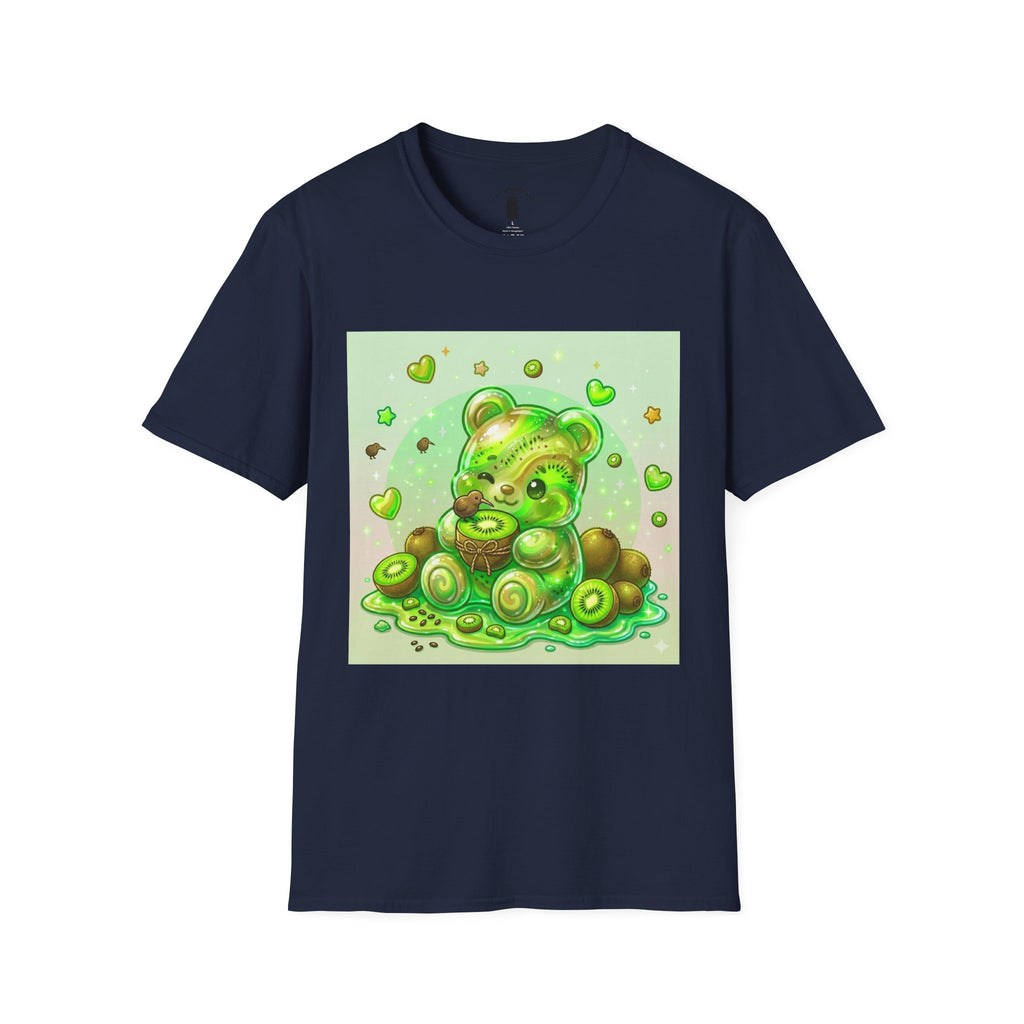 Kiwi Green Gooey Gummy Bear T-Shirt — Cute Graphic Tee