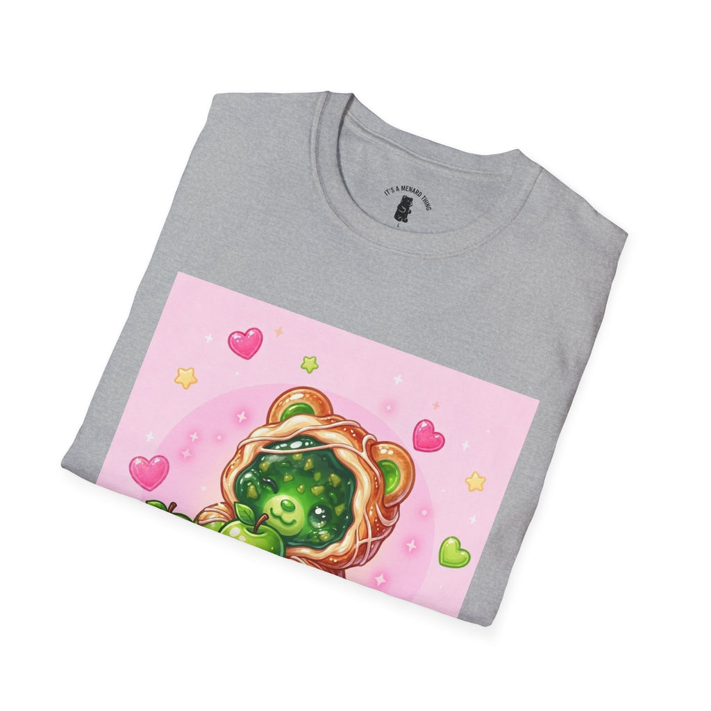 Green Apple Danish Gooey Gummy Bear — Kawaii Graphic Tee