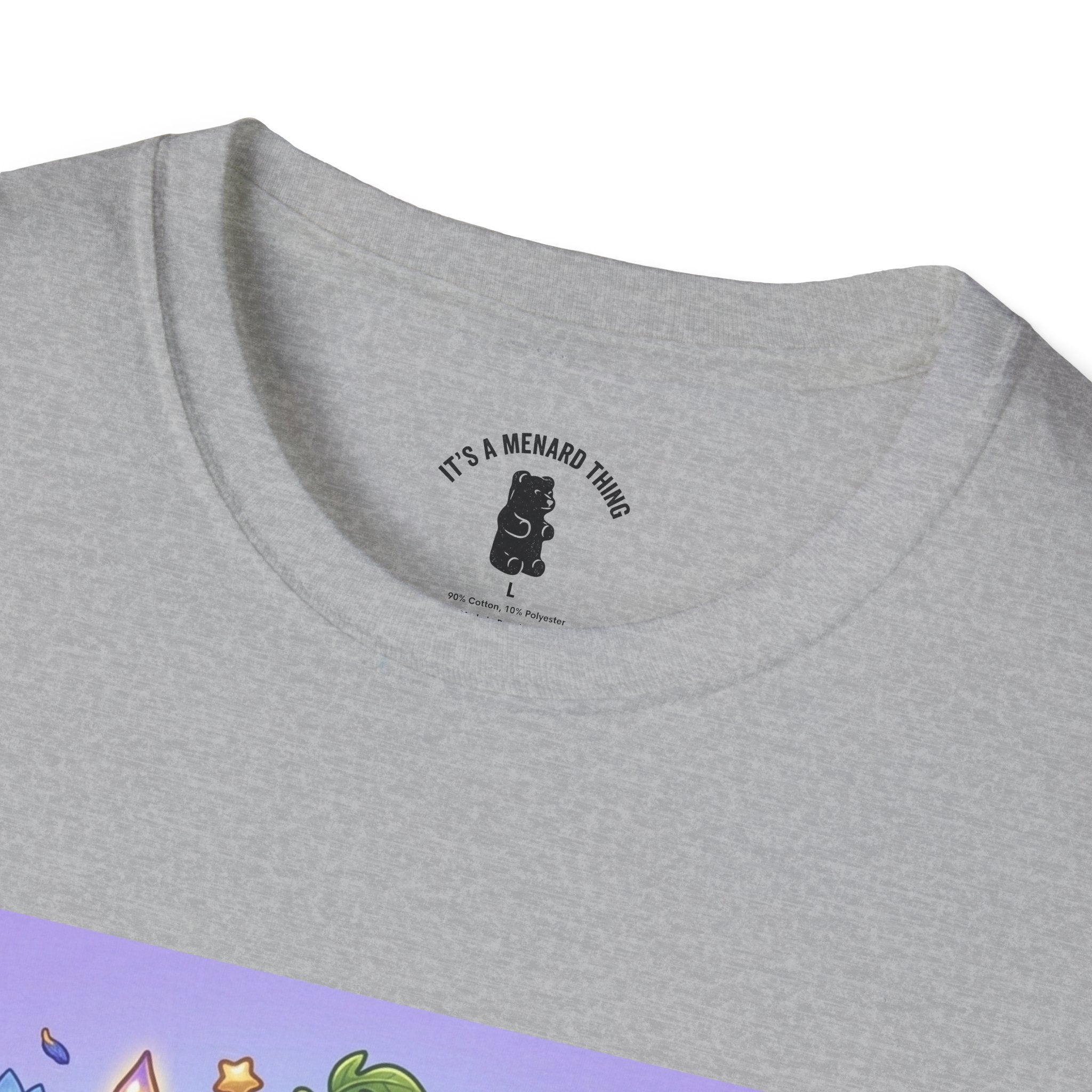 Blue Lotus Tea, Exotic Gooey Gummy Bear — Kawaii Graphic T-Shirt