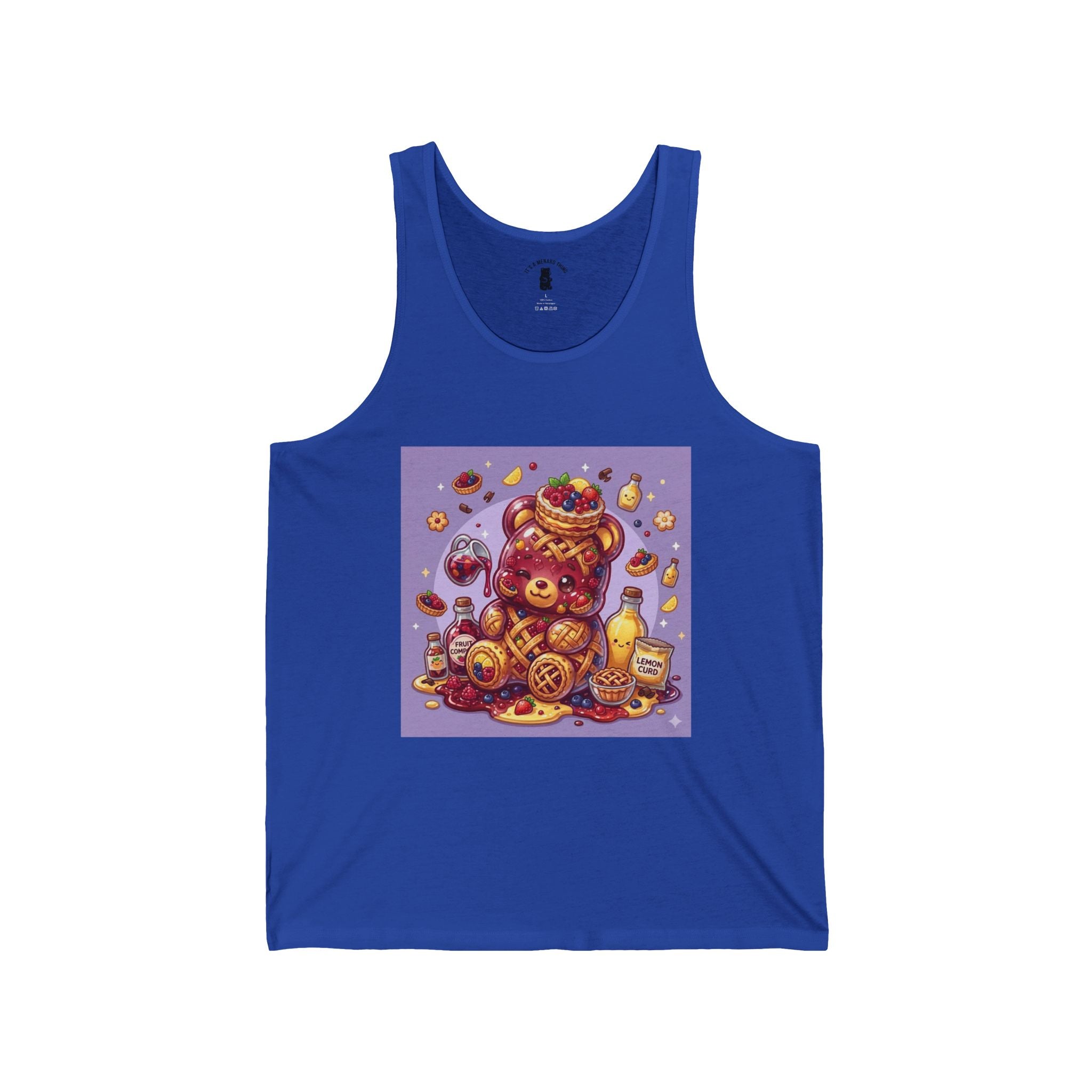 Special Mixed Berry Tart, Exotic Gooey Gummy Bear — Kawaii Graphic Tank