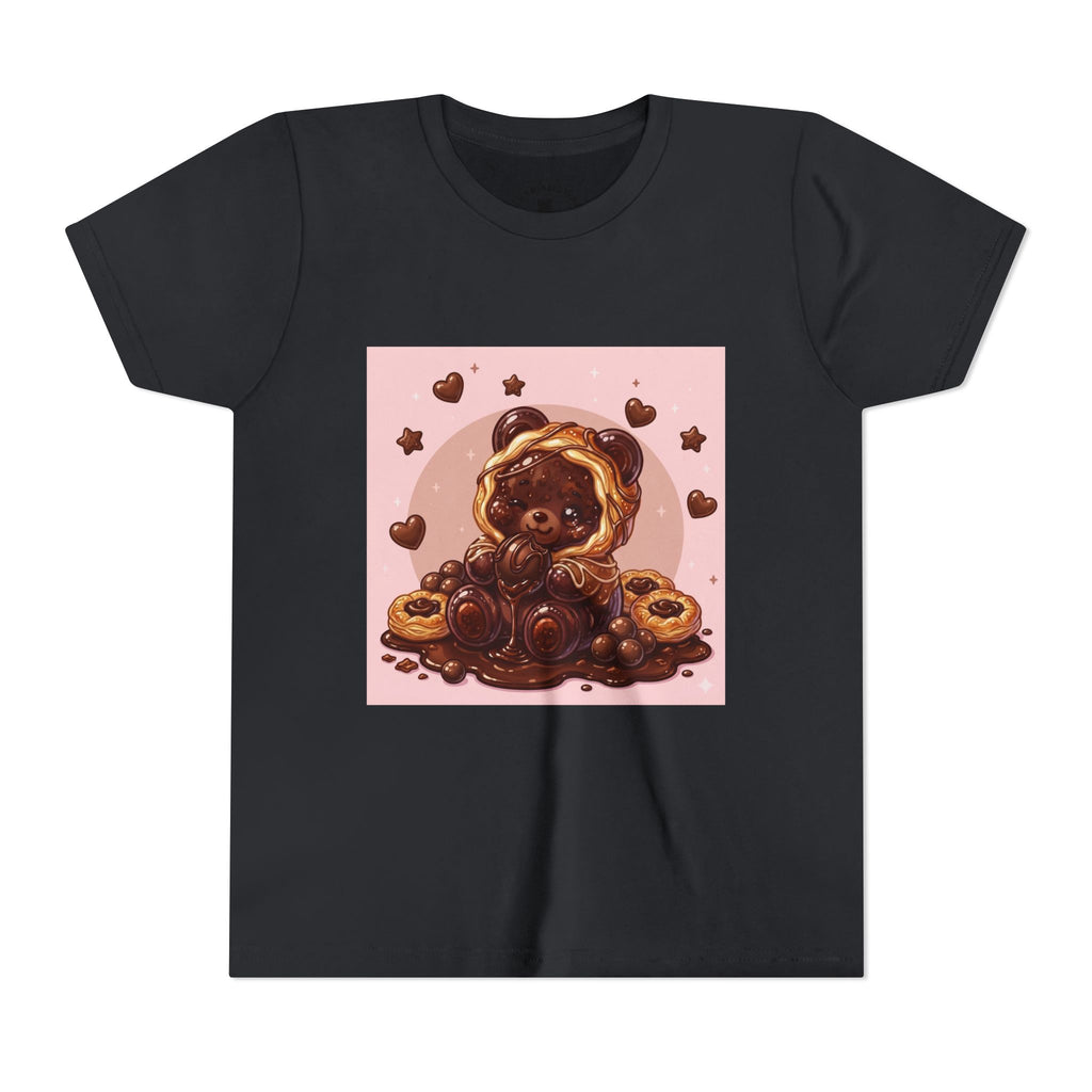 Chocolate Danish Gooey Gummy Bear Cute Kids Shirt