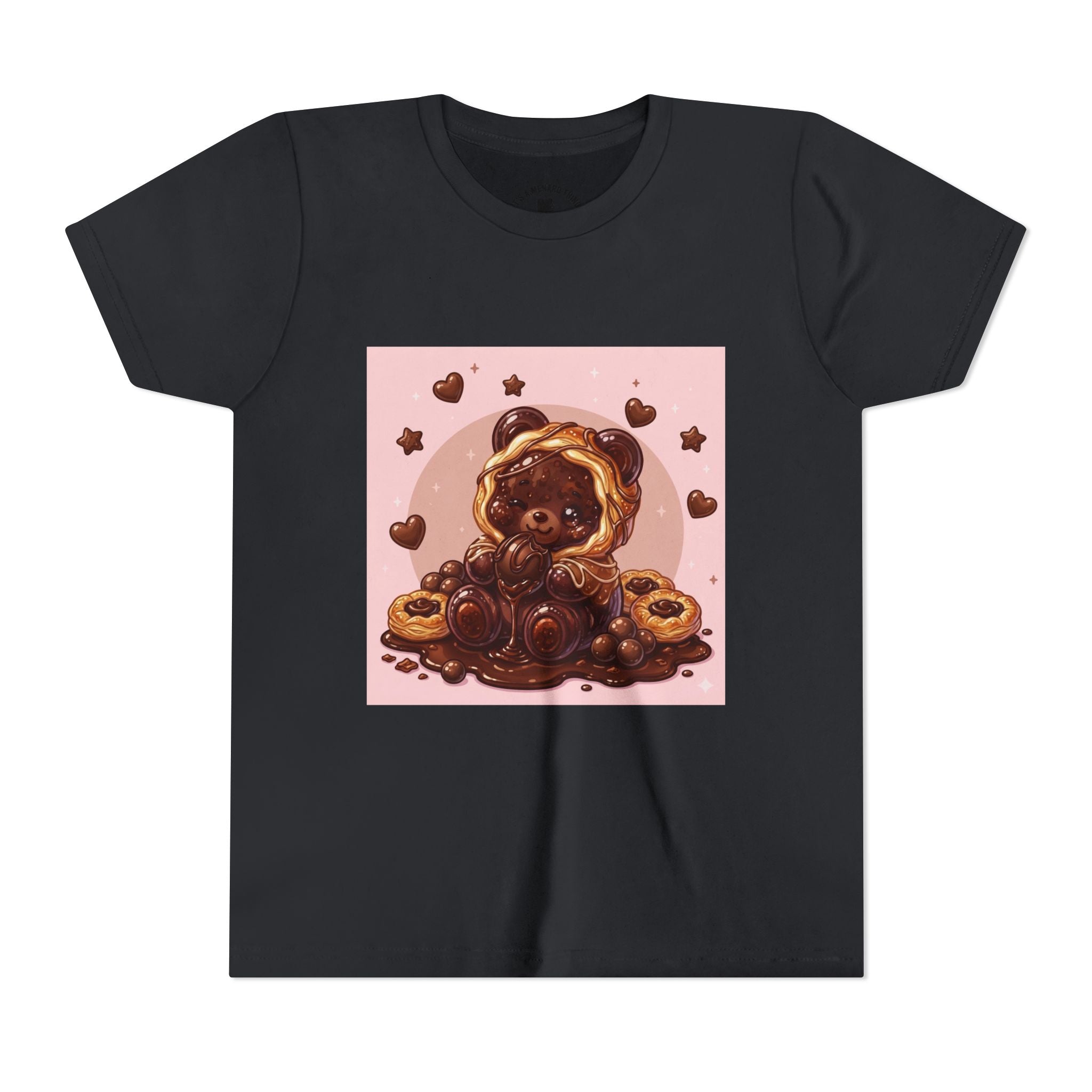 Chocolate Danish Gooey Gummy Bear Cute Kids Shirt