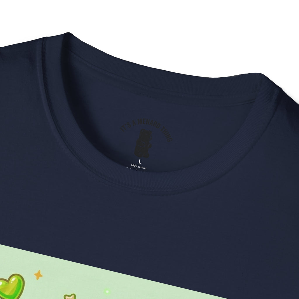 Kiwi Green Gooey Gummy Bear T-Shirt — Cute Graphic Tee